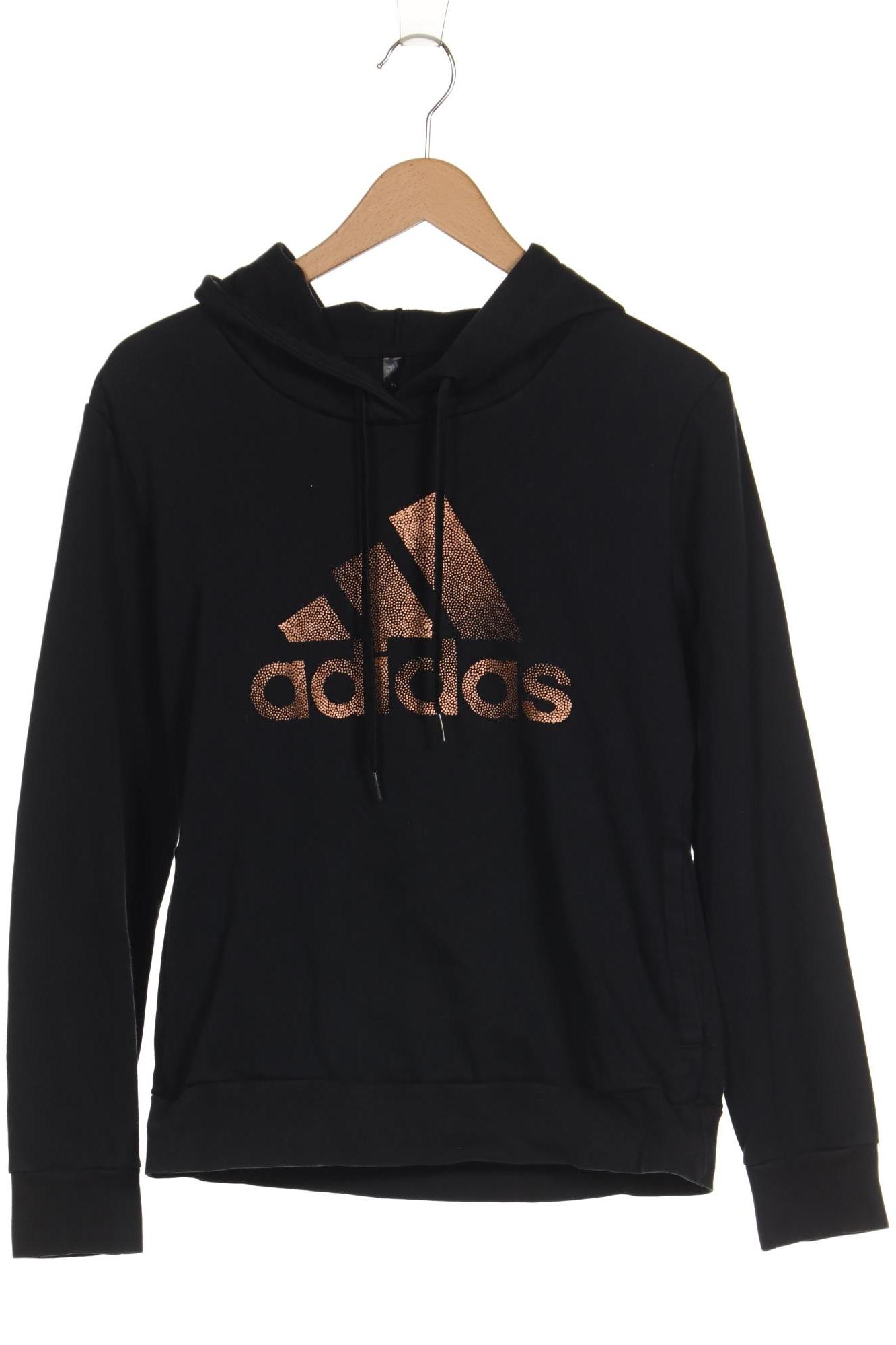 

adidas Damen Kapuzenpullover, schwarz, Gr. 38
