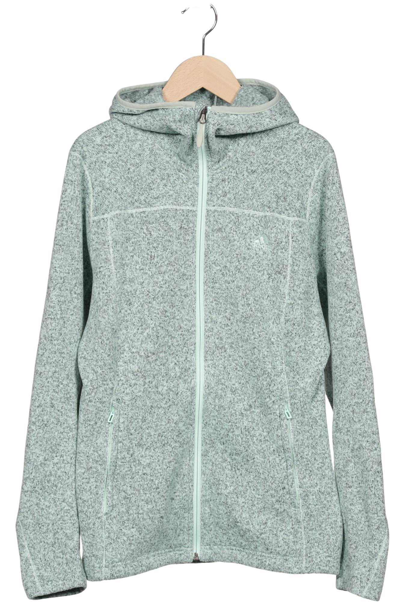 

adidas Damen Kapuzenpullover, hellgrün, Gr. 40
