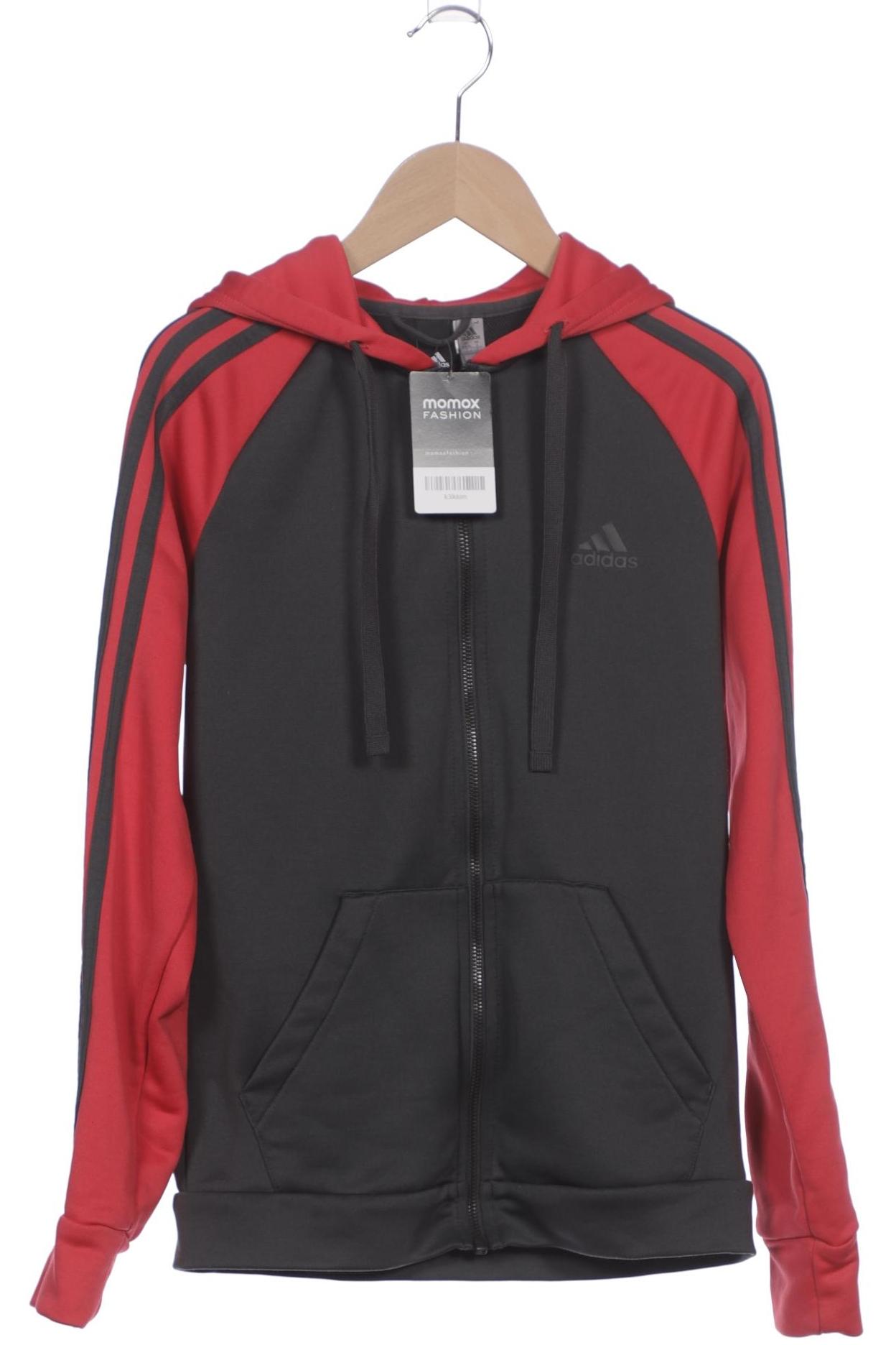 

adidas Damen Kapuzenpullover, grau, Gr. 36