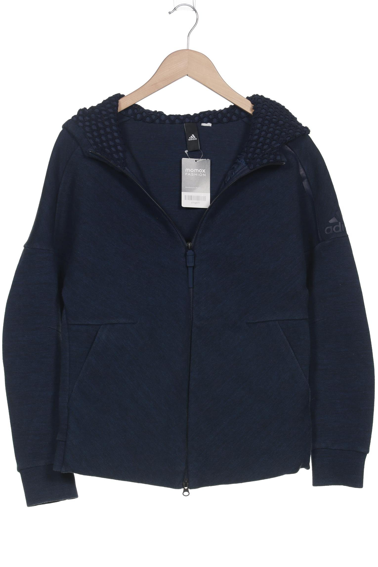 

adidas Damen Kapuzenpullover, marineblau, Gr. 42