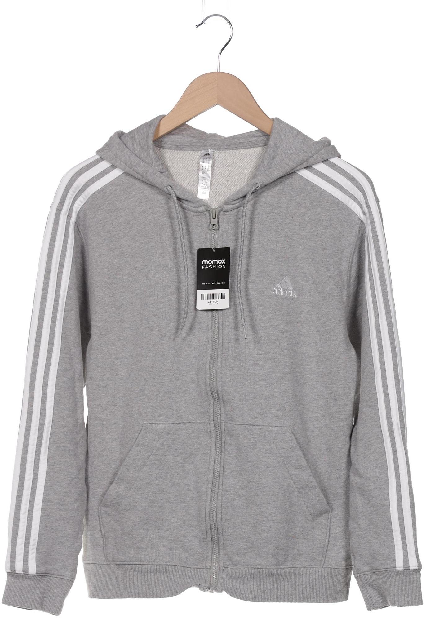 

adidas Damen Kapuzenpullover, grau, Gr. 38