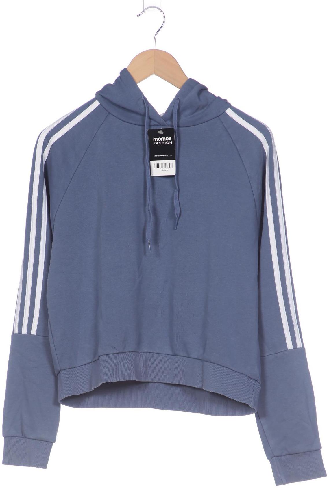 

adidas Damen Kapuzenpullover, blau, Gr. 34