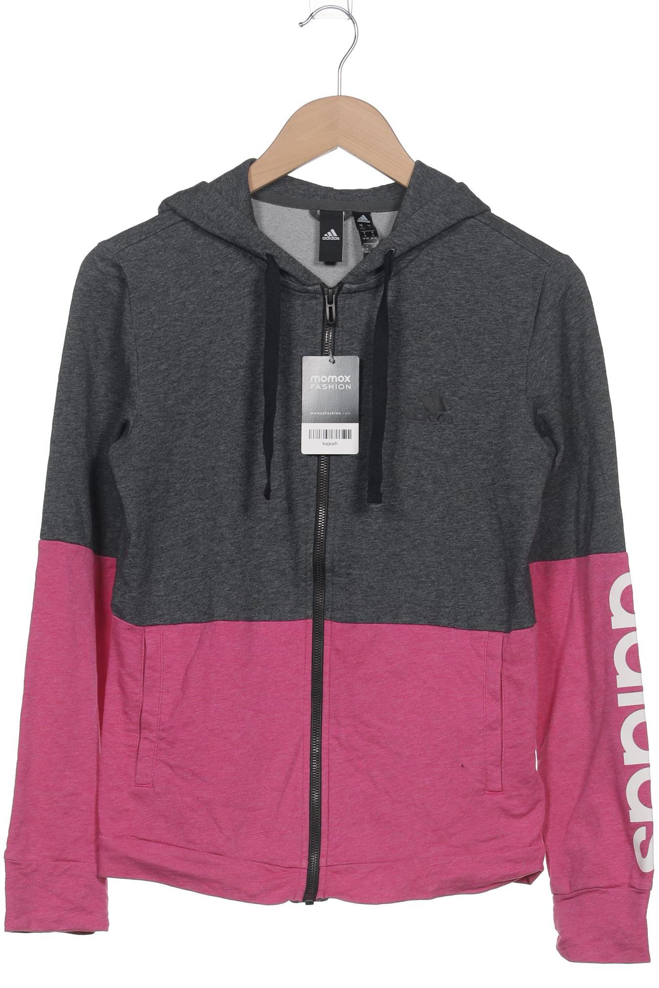 

adidas Damen Kapuzenpullover, grau, Gr. 36