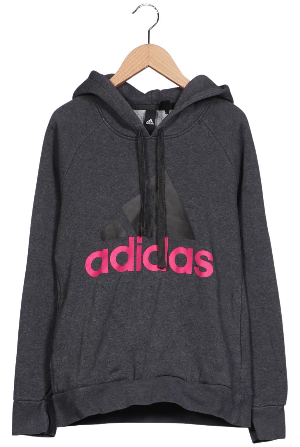 

adidas Damen Kapuzenpullover, grau, Gr. 36