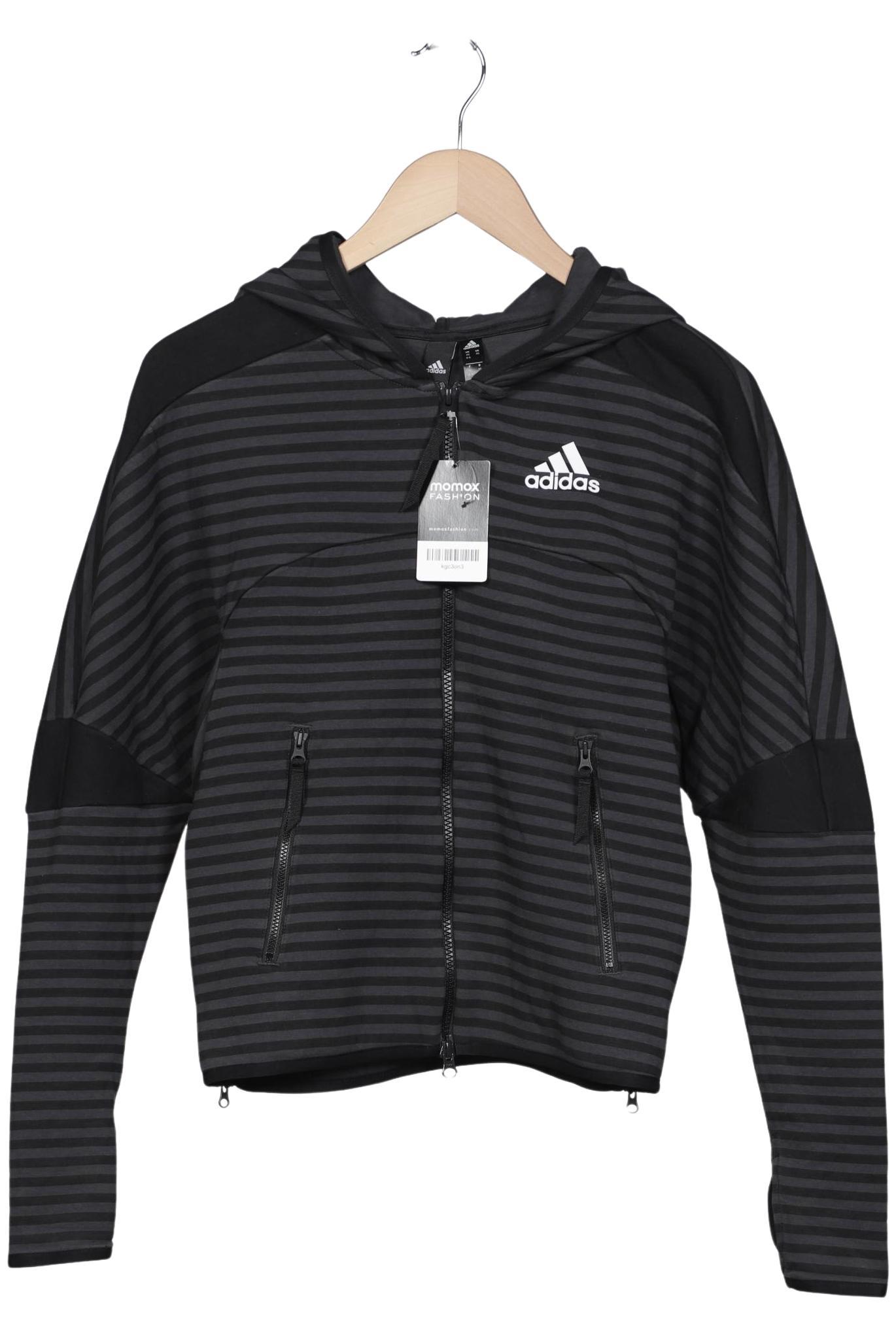 

adidas Damen Kapuzenpullover, grau, Gr. 34