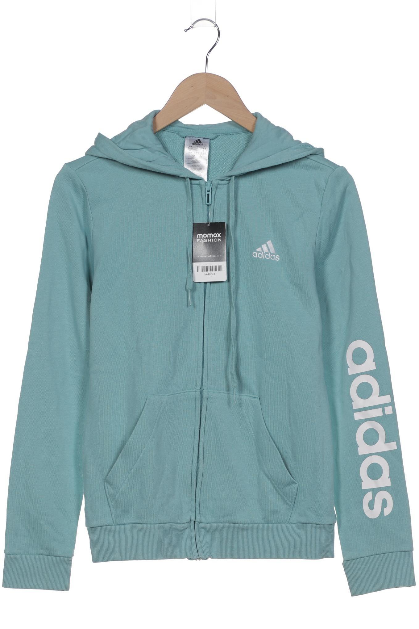 

adidas Damen Kapuzenpullover, hellblau, Gr. 36