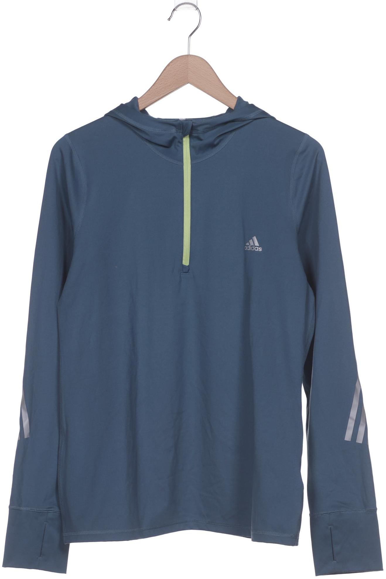 

adidas Damen Kapuzenpullover, blau, Gr. 44