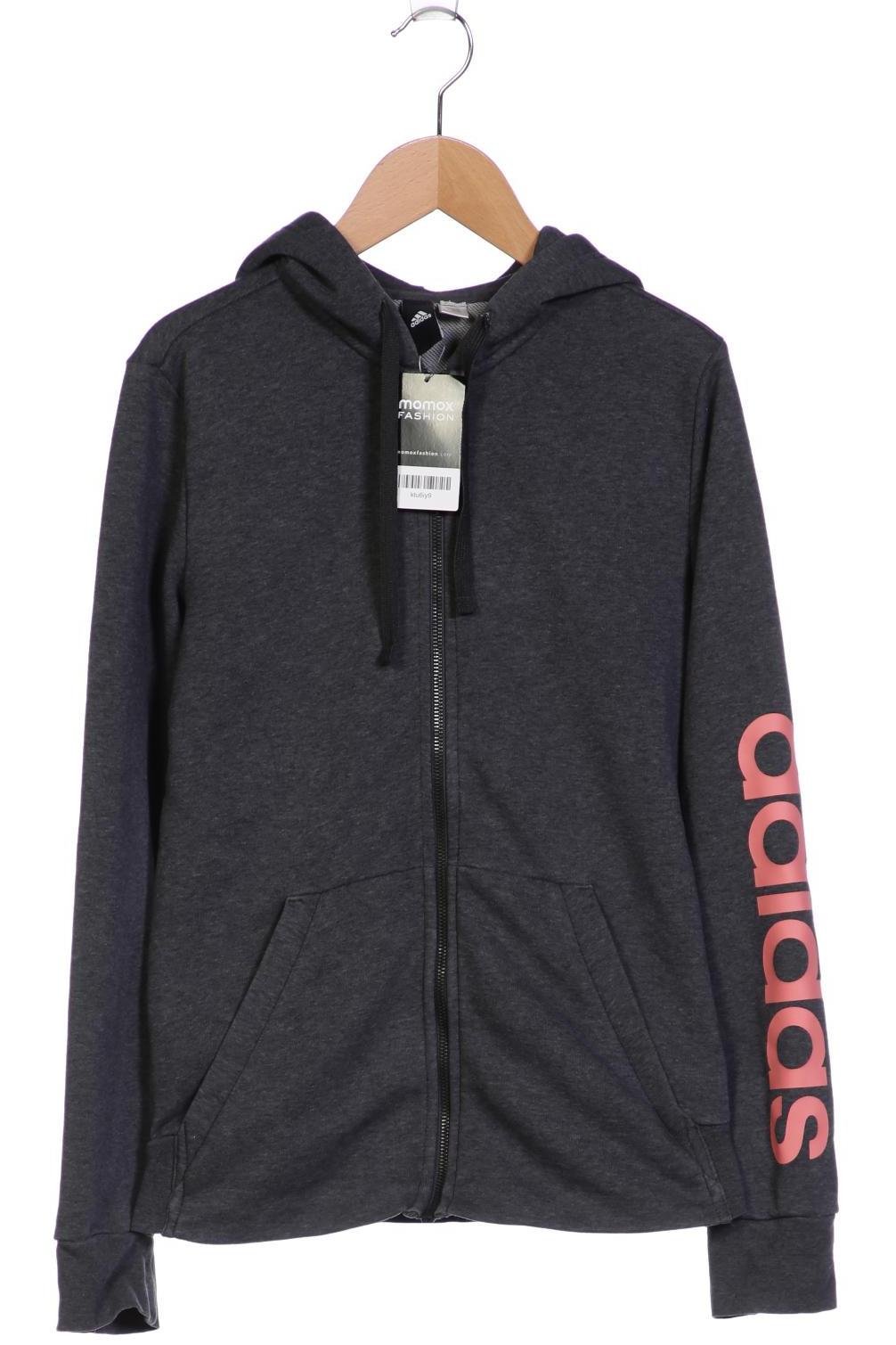 

adidas Damen Kapuzenpullover, grau, Gr. 38