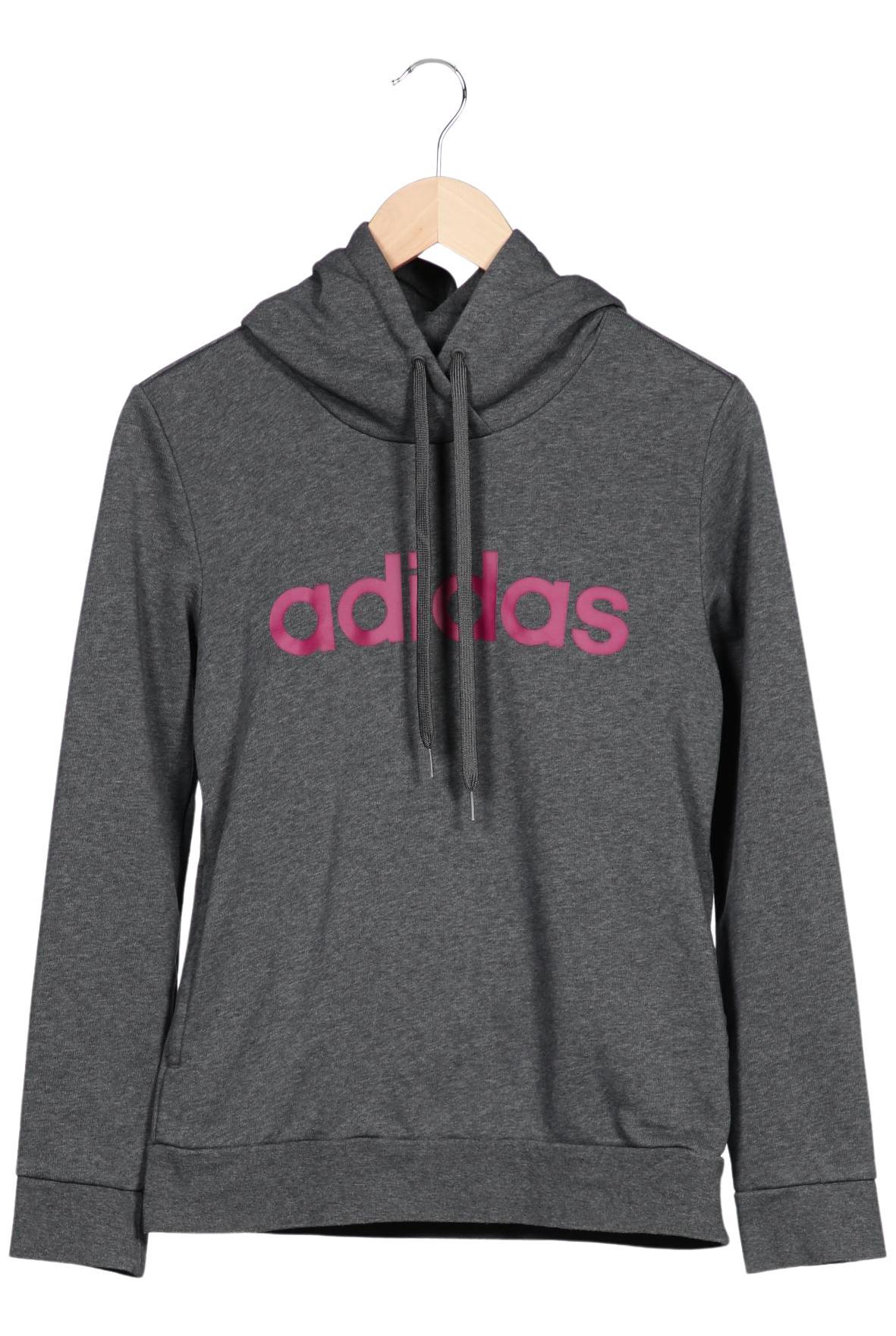 

adidas Damen Kapuzenpullover, grau, Gr. 36