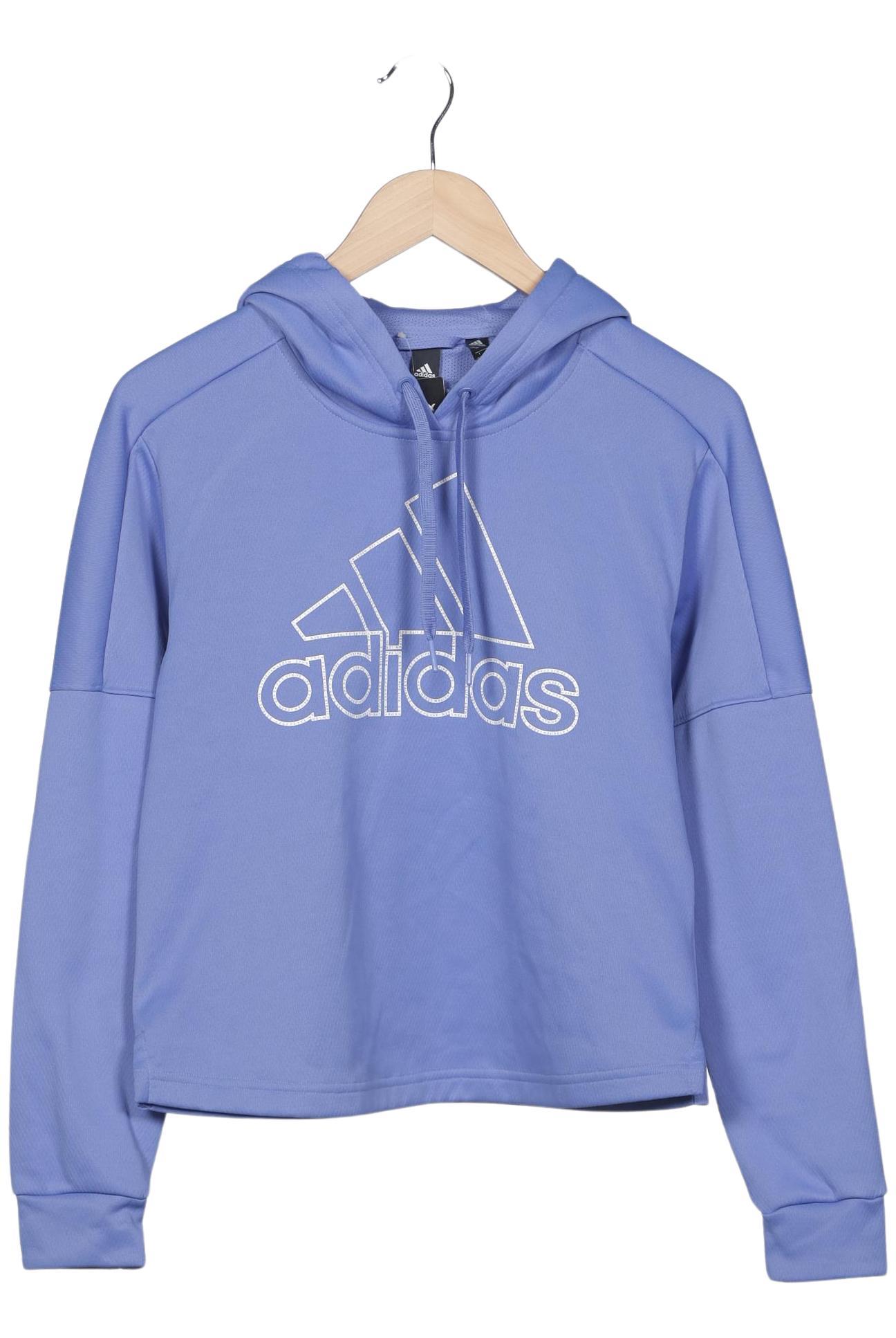 

adidas Damen Kapuzenpullover, hellblau, Gr. 36