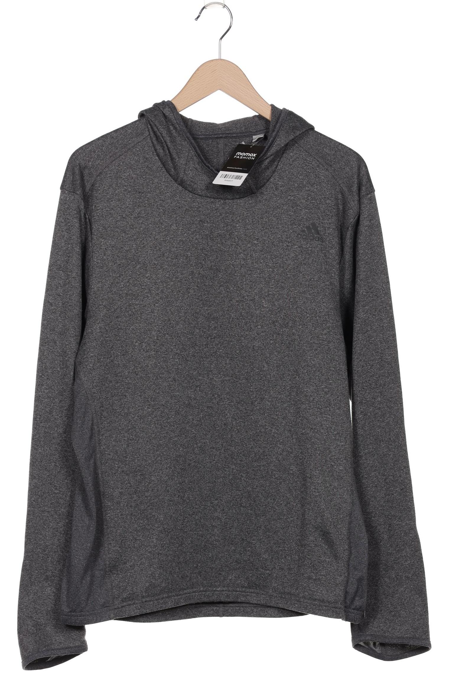 

adidas Damen Kapuzenpullover, grau, Gr. 44