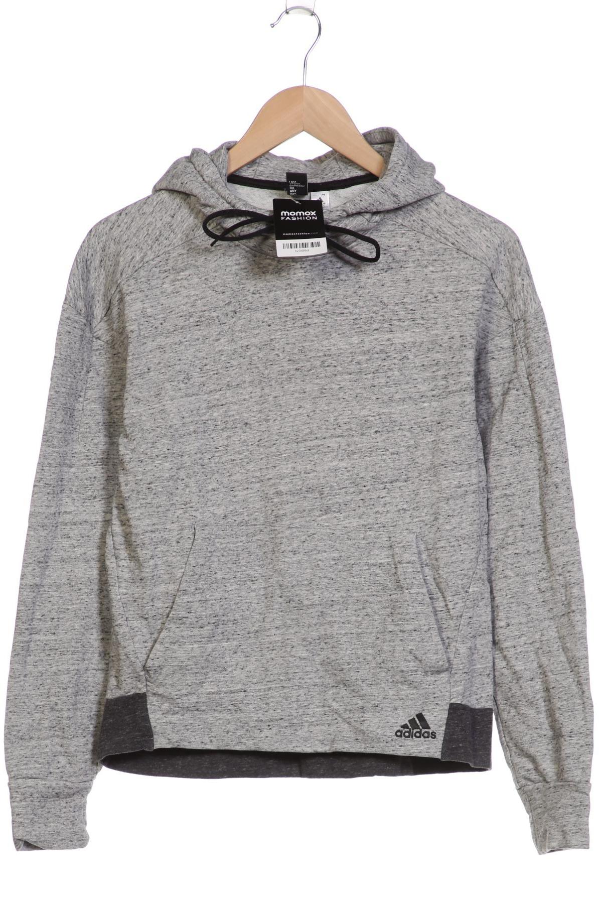 

adidas Damen Kapuzenpullover, grau, Gr. 38