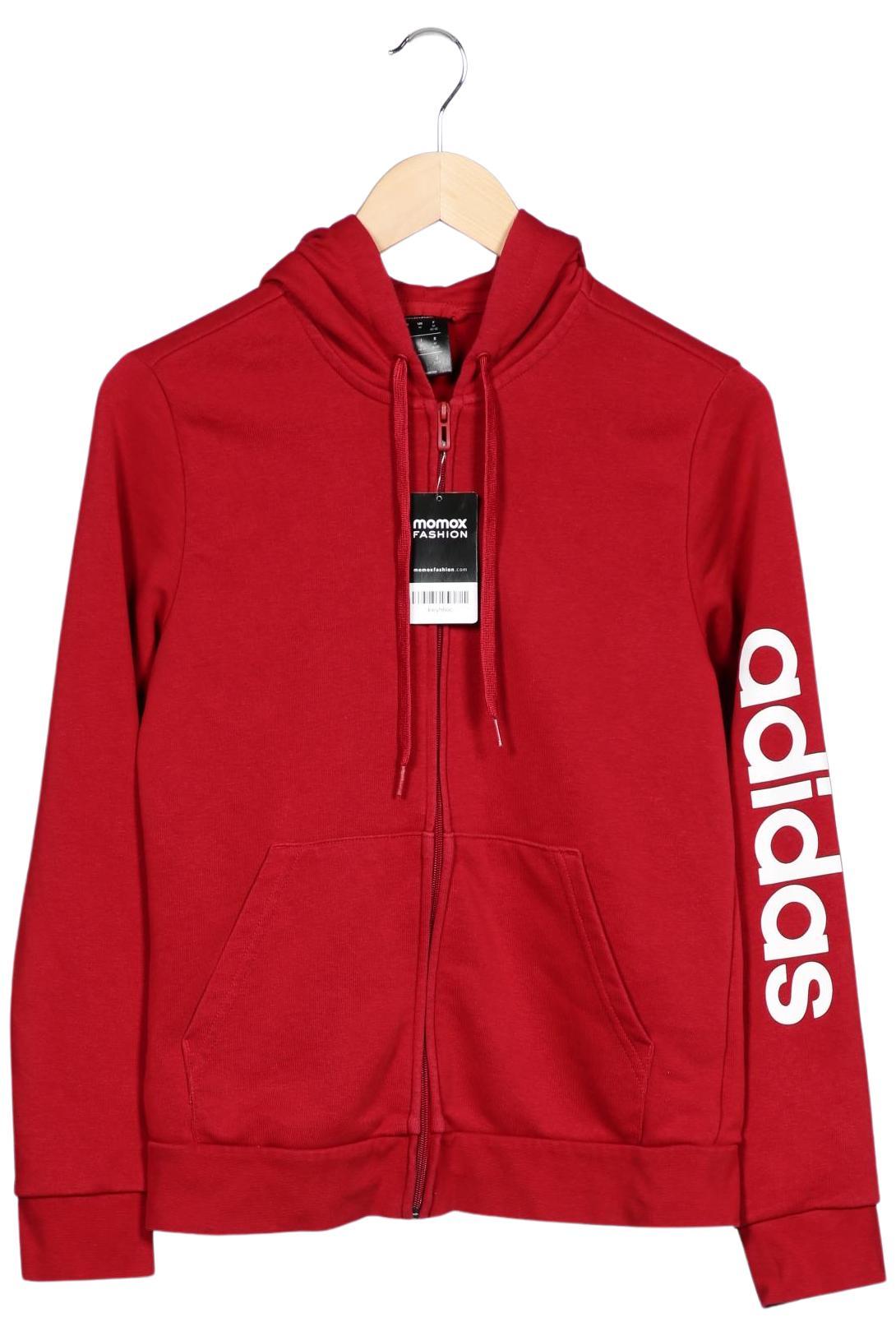 

adidas Damen Kapuzenpullover, rot, Gr. 38