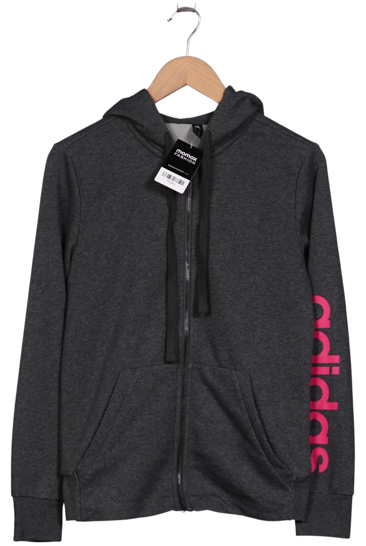 

adidas Damen Kapuzenpullover, grau, Gr. 38