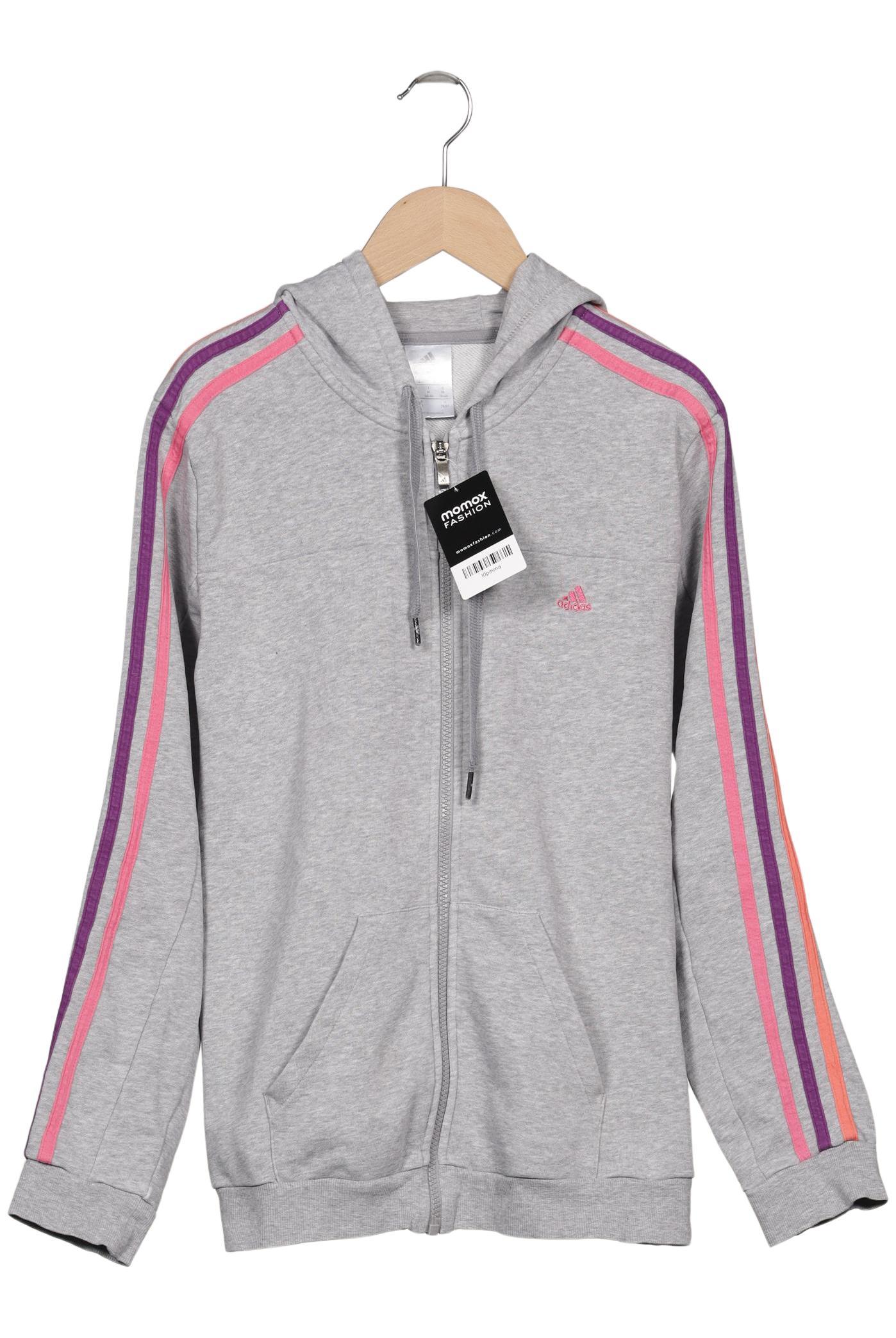 

adidas Damen Kapuzenpullover, grau, Gr. 38