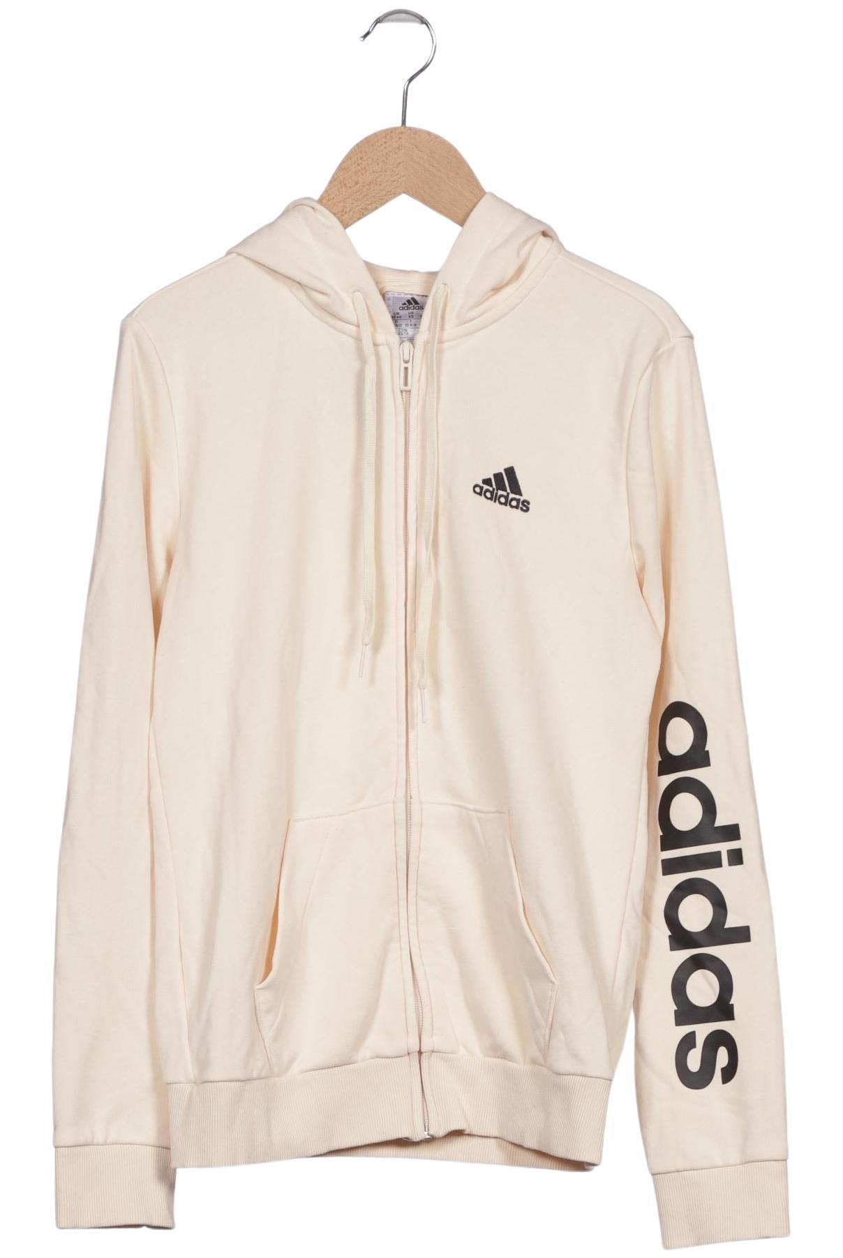 

adidas Damen Kapuzenpullover, cremeweiß, Gr. 34