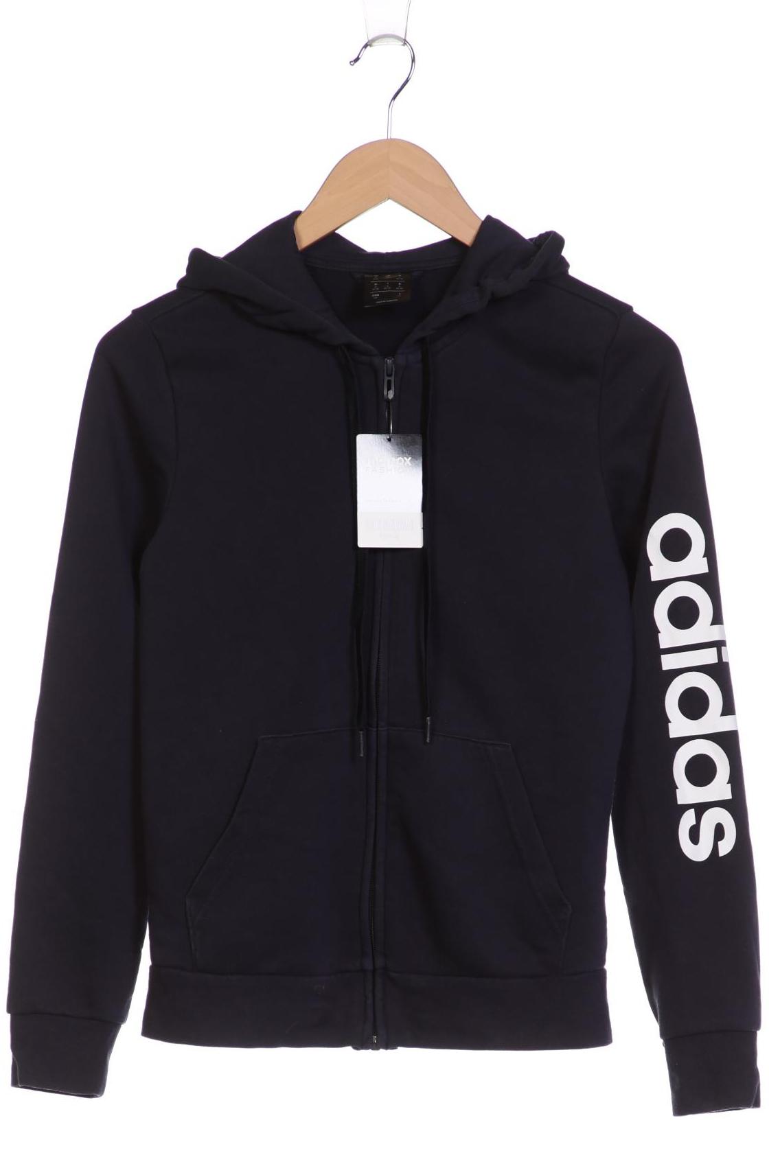 

adidas Damen Kapuzenpullover, marineblau, Gr. 36