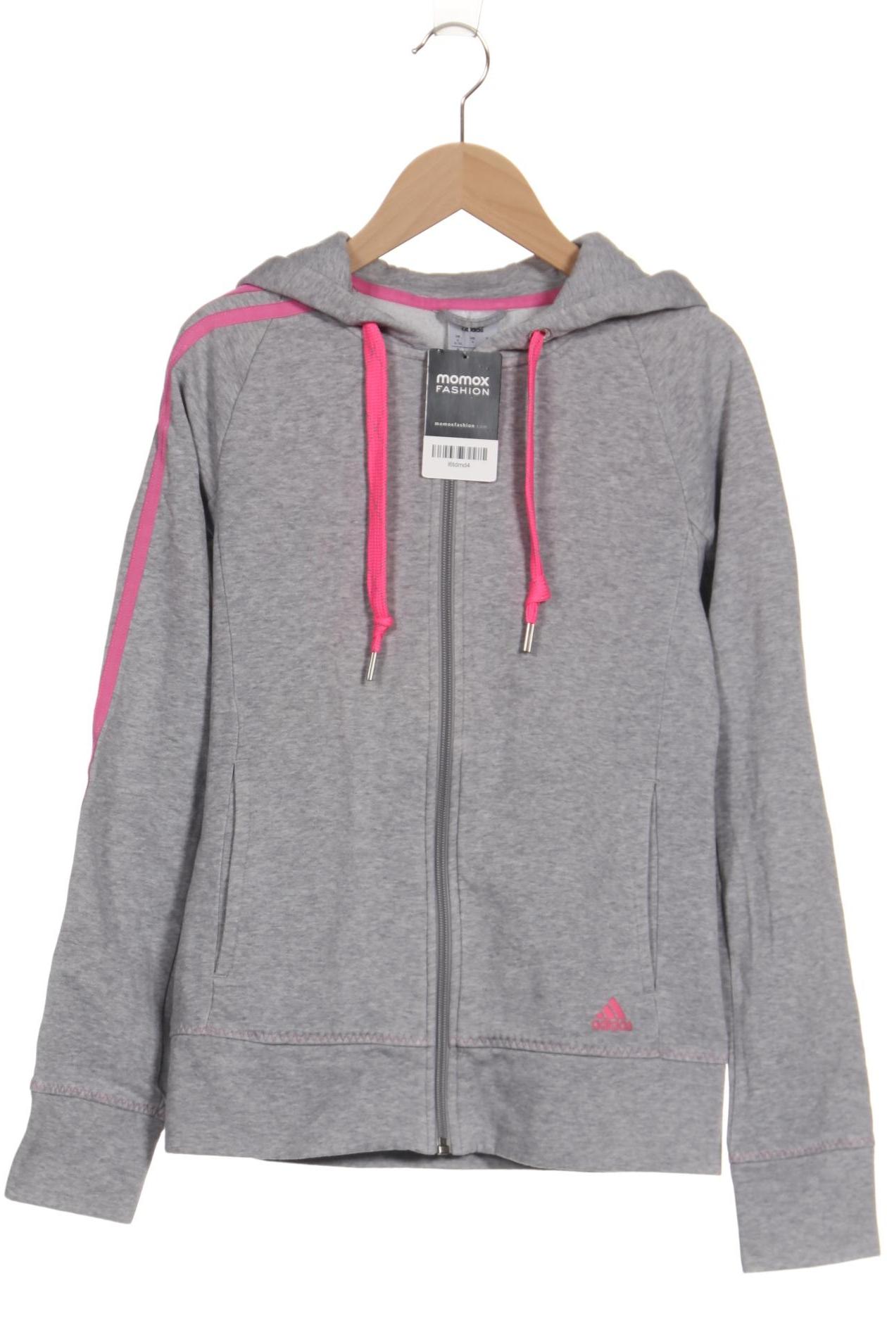 

adidas Damen Kapuzenpullover, grau, Gr. 36