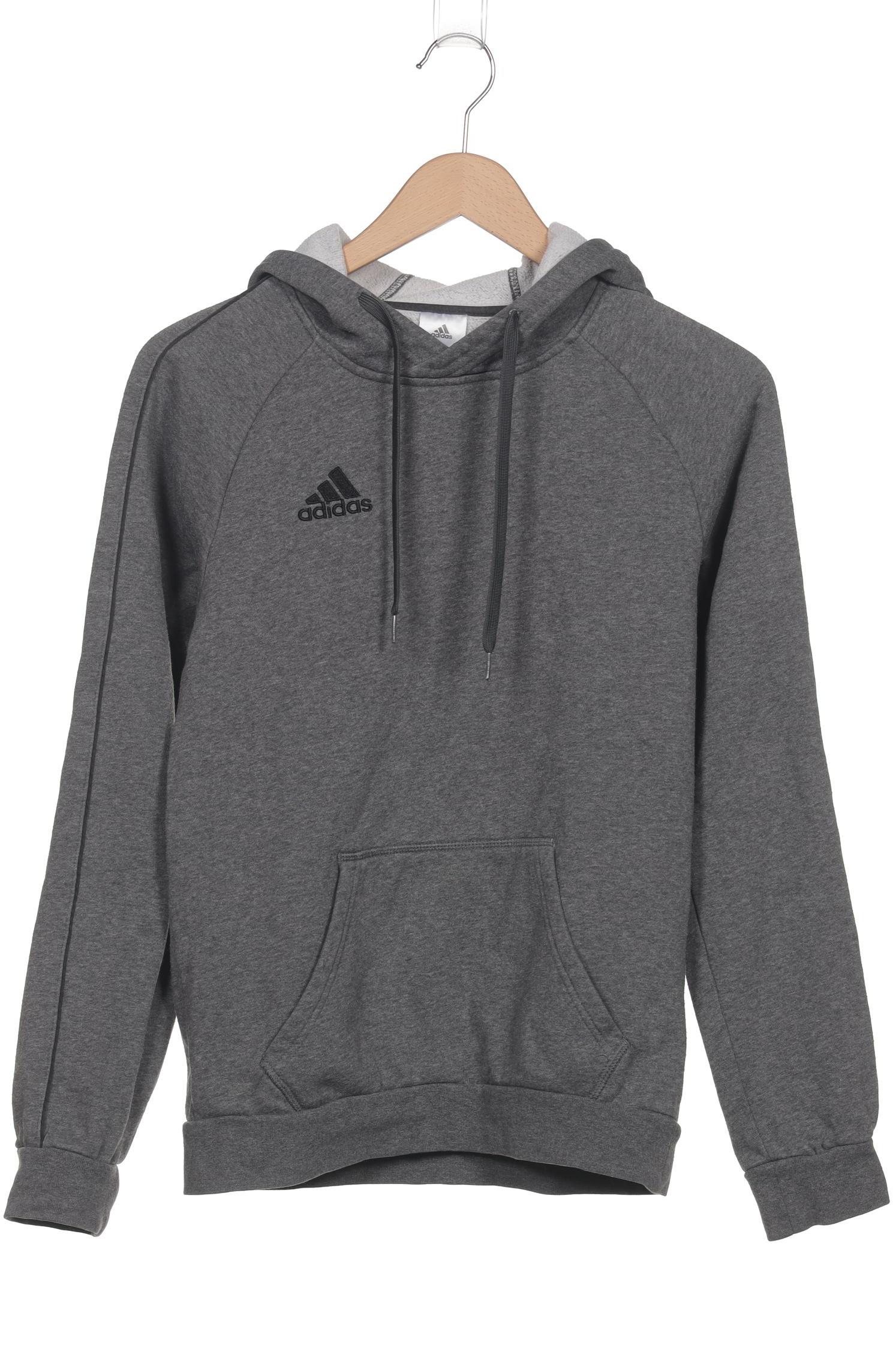 

adidas Damen Kapuzenpullover, grau, Gr. 34