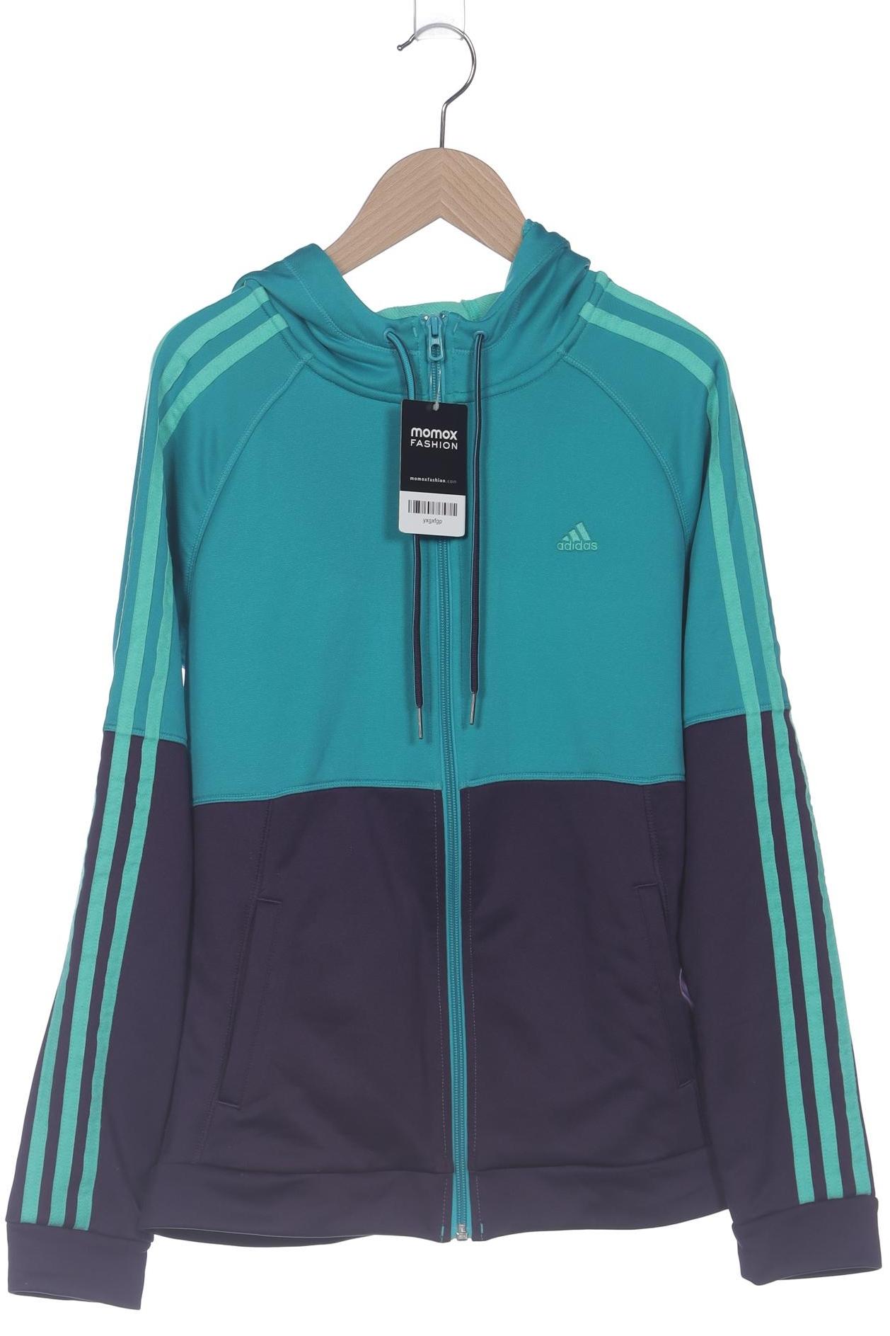 

adidas Damen Kapuzenpullover, türkis, Gr. 38