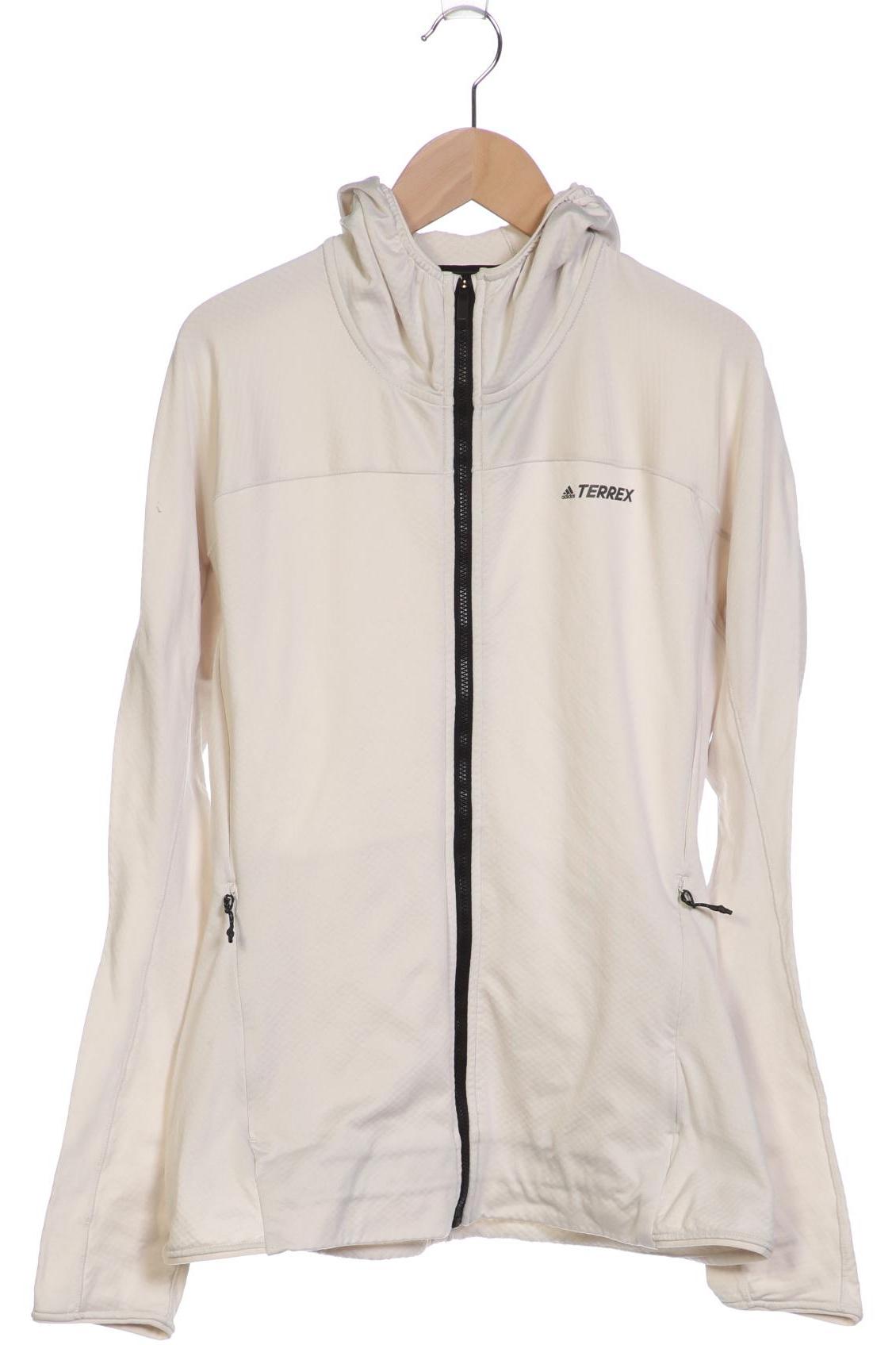 

adidas Damen Kapuzenpullover, cremeweiß, Gr. 40