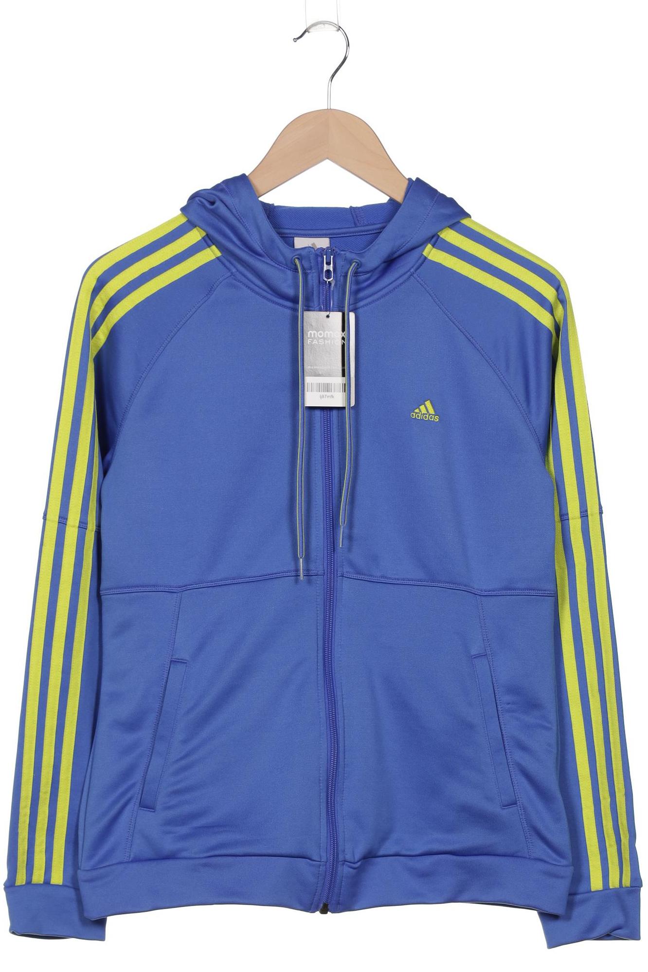 

adidas Damen Kapuzenpullover, blau, Gr. 38