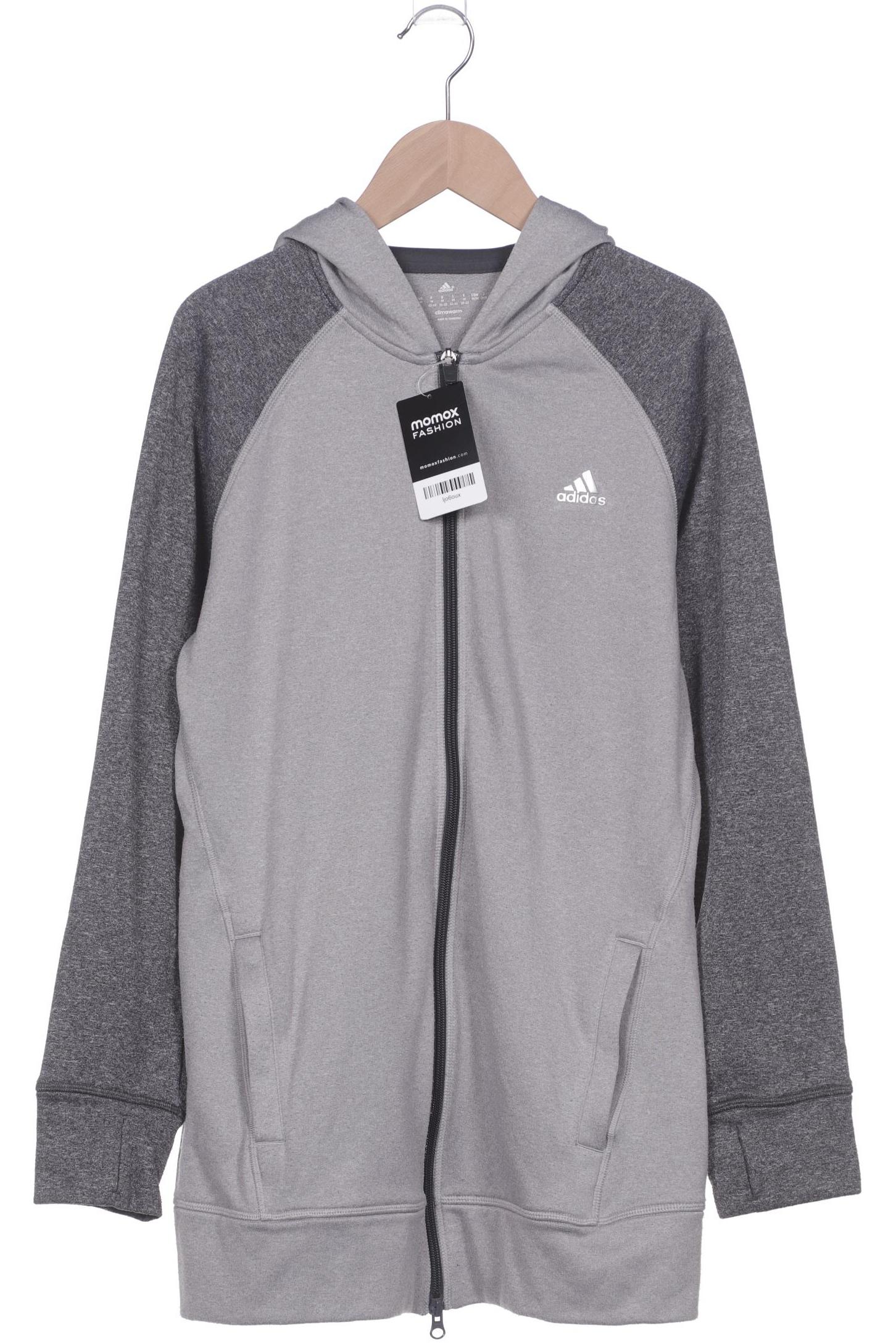 

adidas Damen Kapuzenpullover, grau, Gr. 38