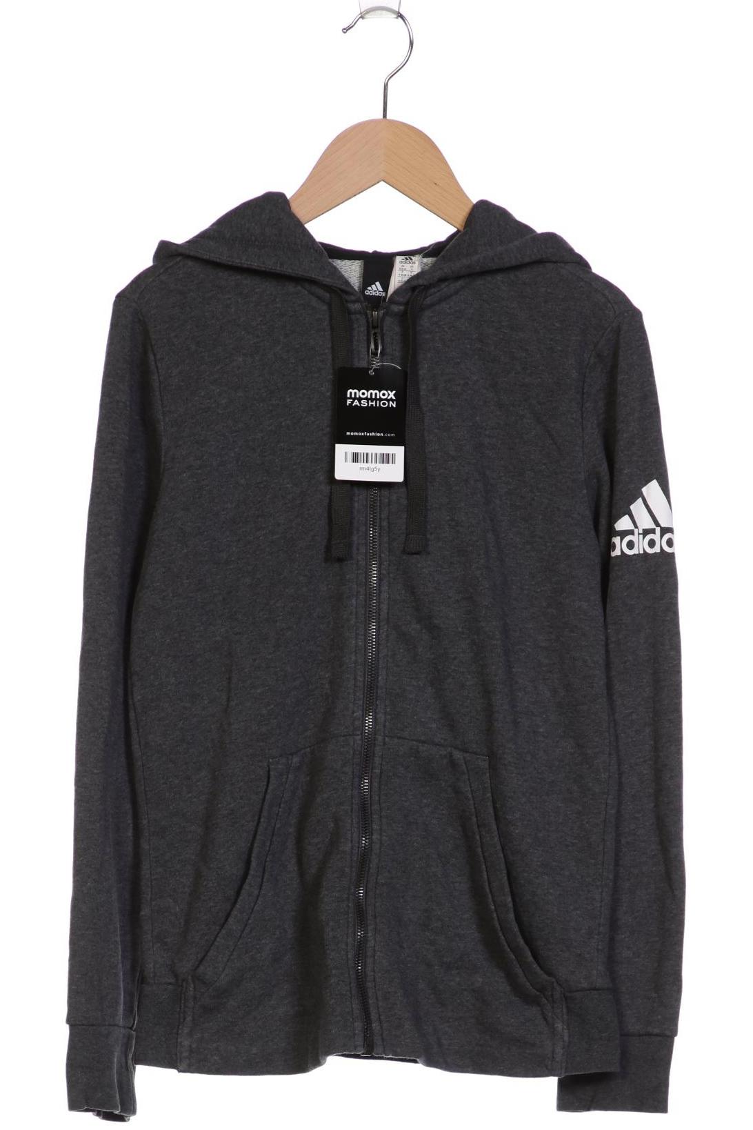 

adidas Damen Kapuzenpullover, grau, Gr. 36