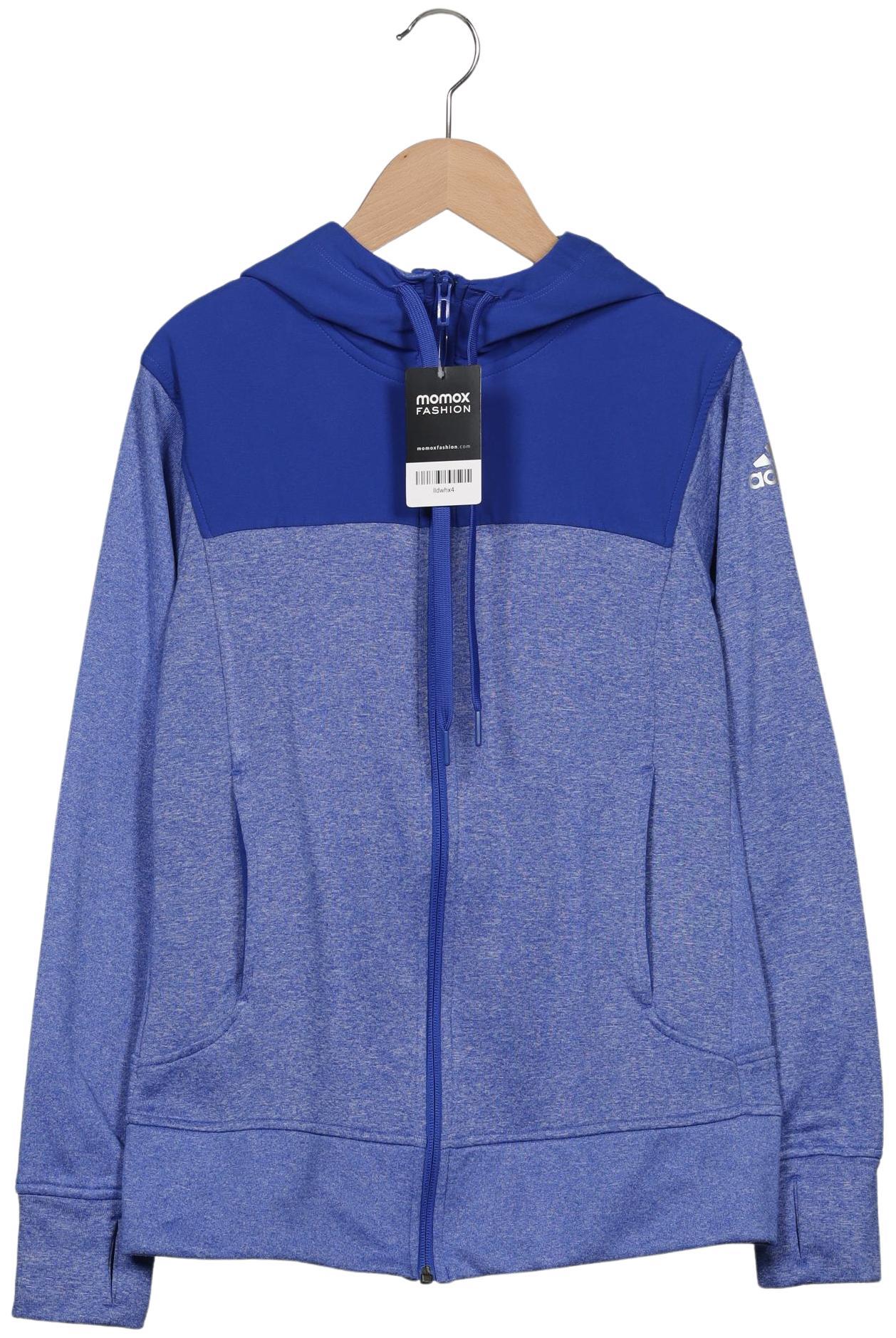 

adidas Damen Kapuzenpullover, blau, Gr. 36
