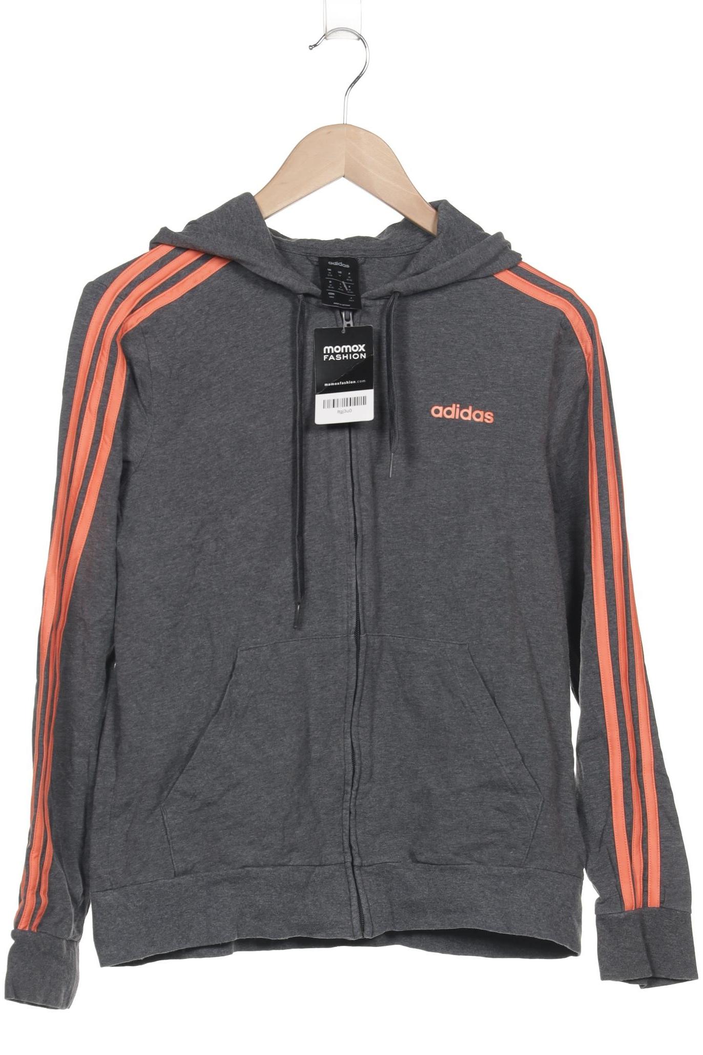 

adidas Damen Kapuzenpullover, grau, Gr. 38