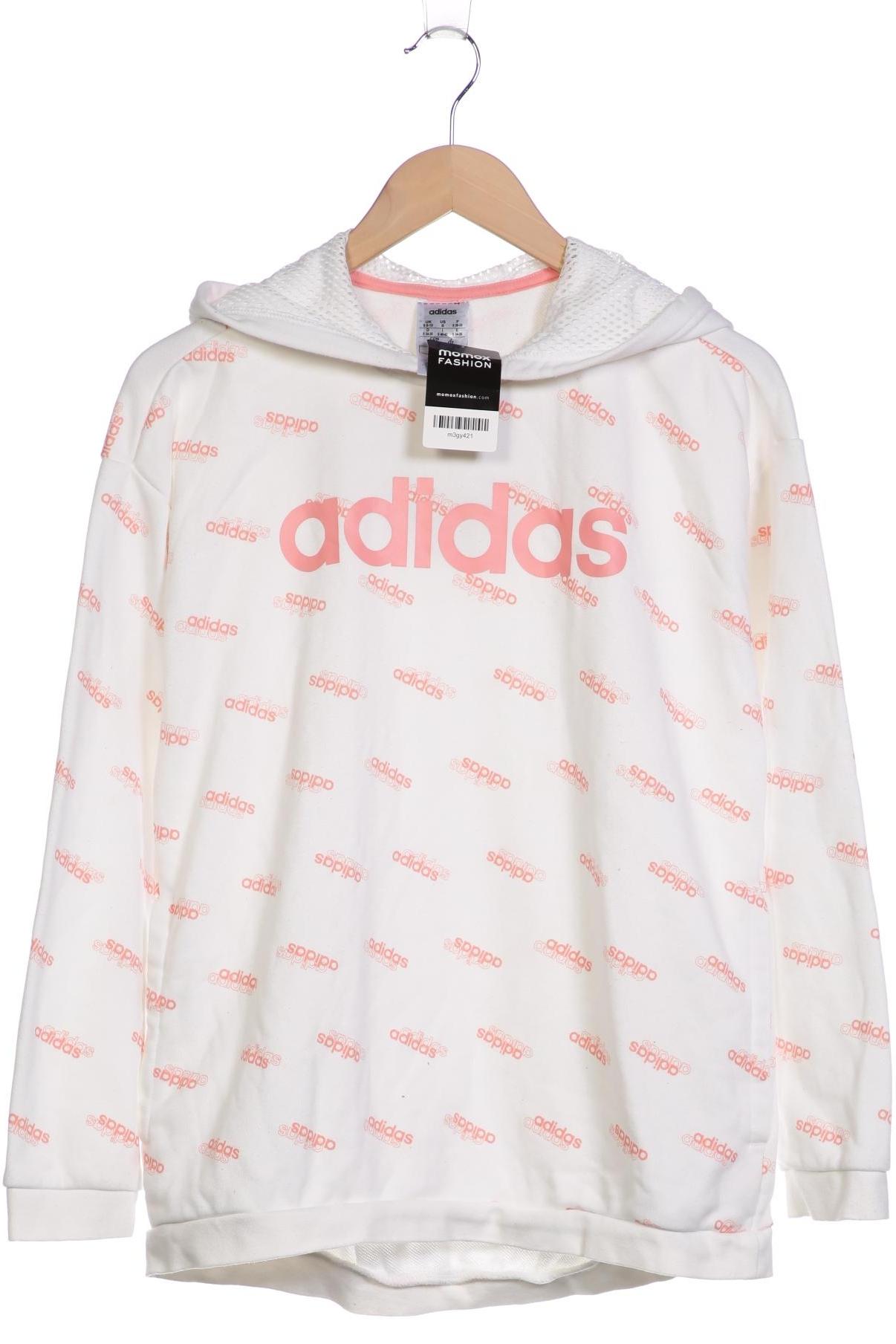 

adidas Damen Kapuzenpullover, cremeweiß, Gr. 36