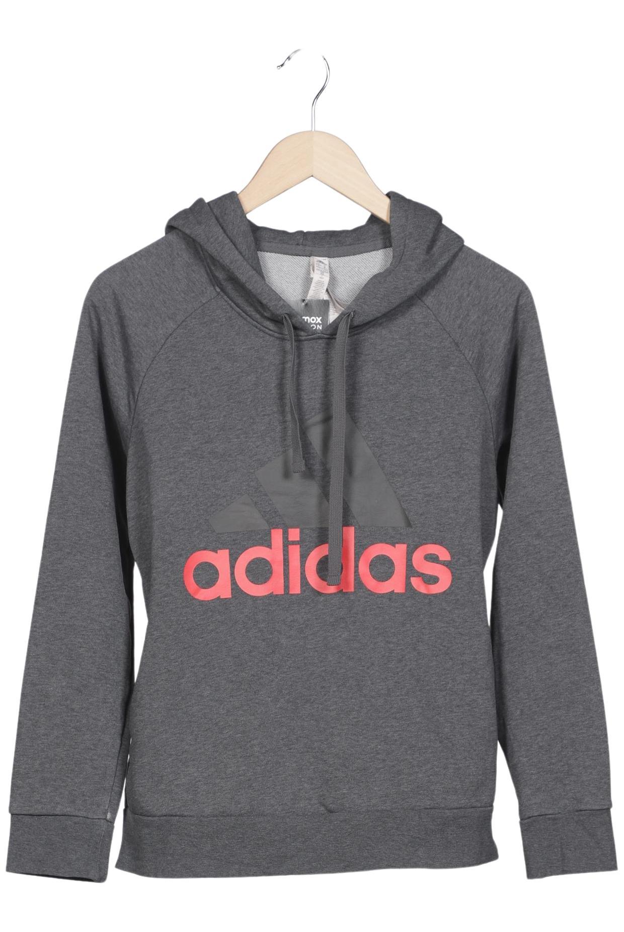 

adidas Damen Kapuzenpullover, grau, Gr. 38