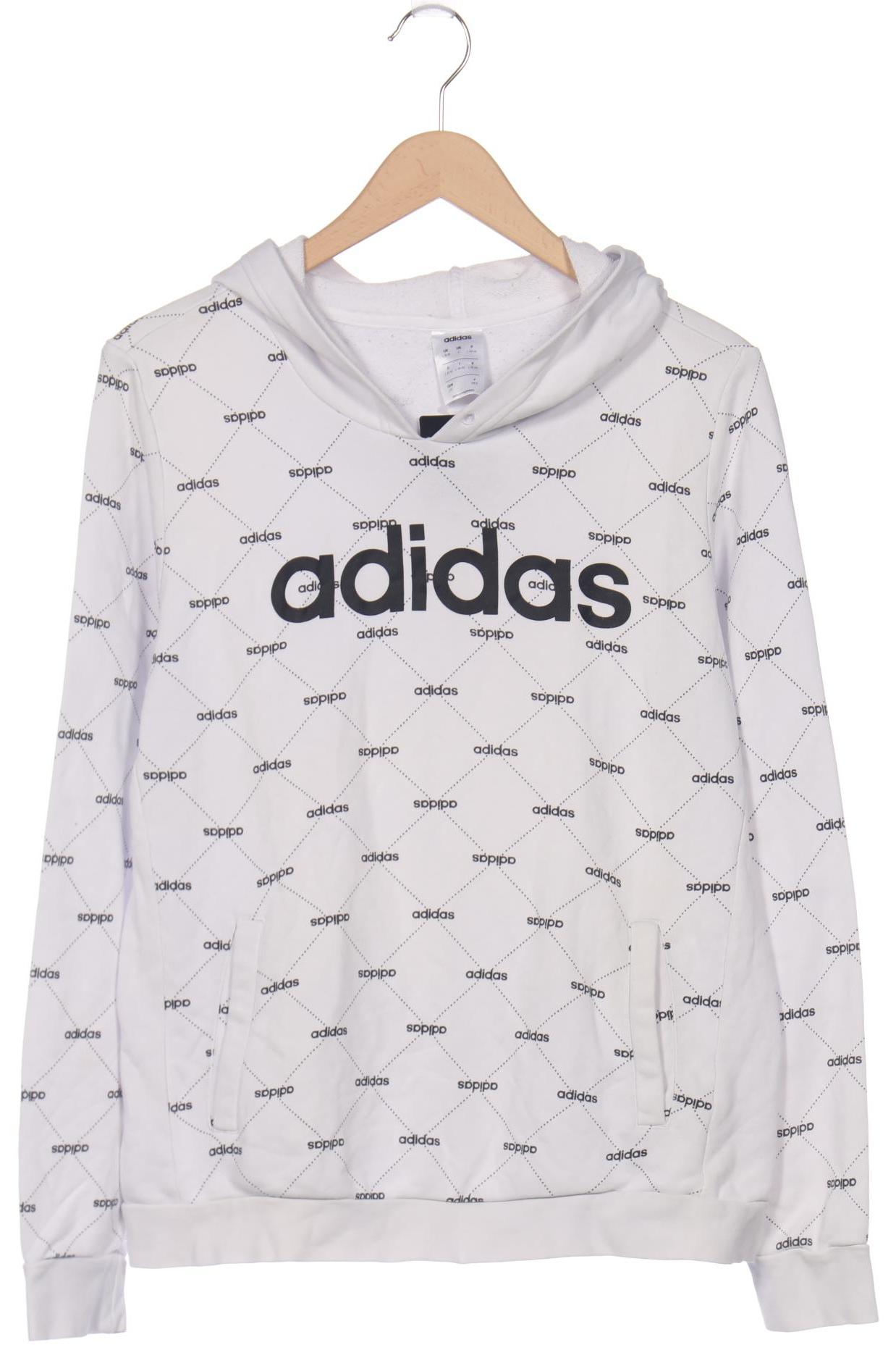 

adidas Damen Kapuzenpullover, weiß, Gr. 42