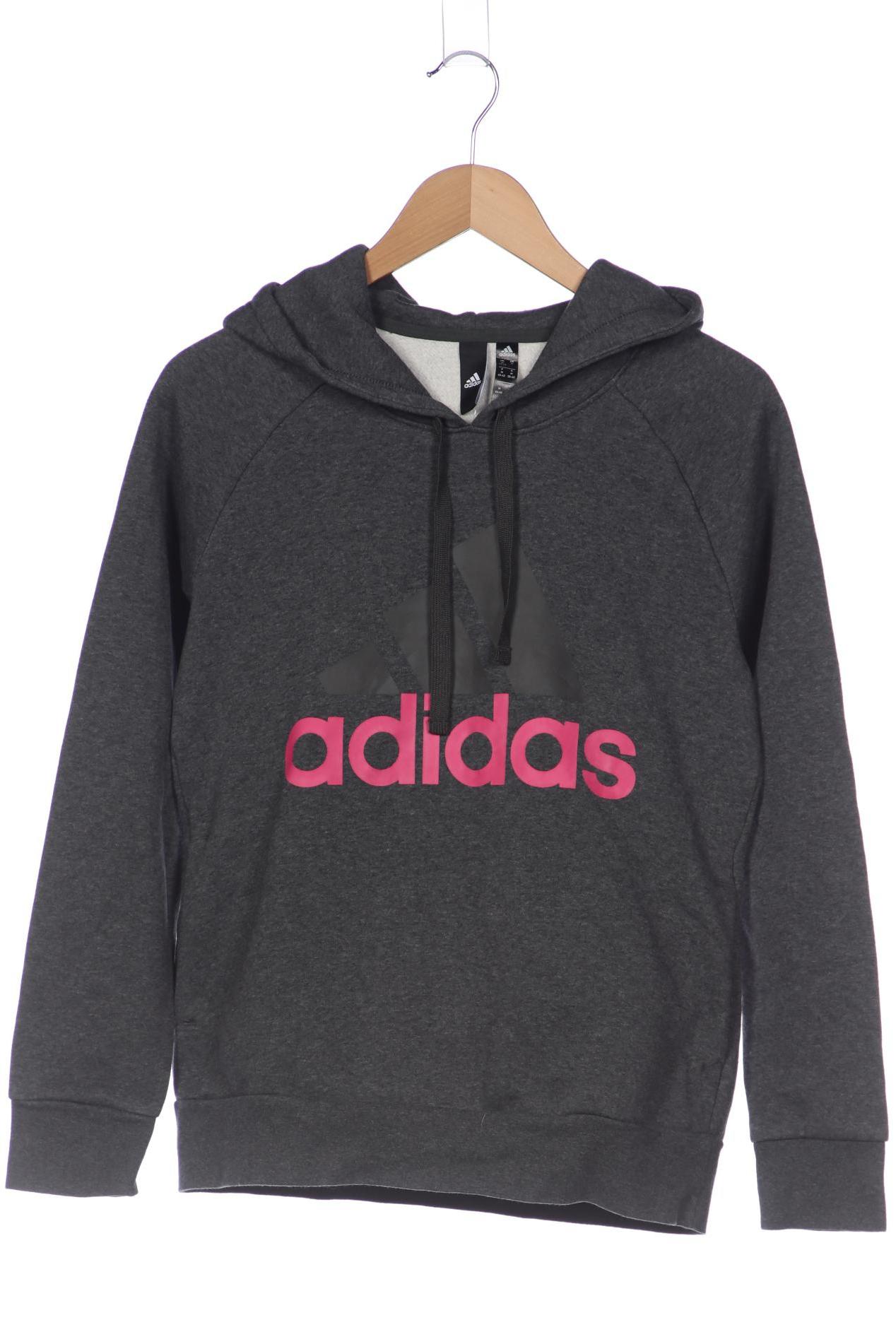 

adidas Damen Kapuzenpullover, grau, Gr. 38