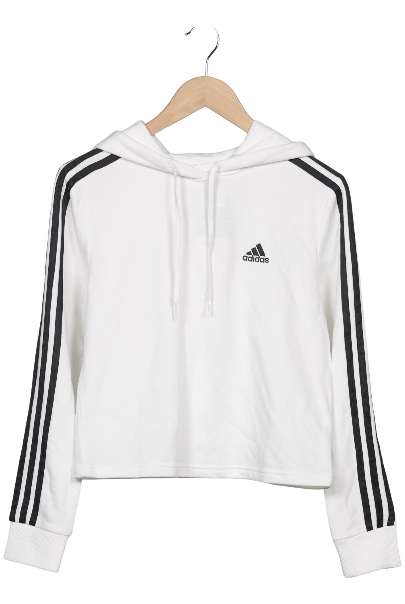 

adidas Damen Kapuzenpullover, weiß, Gr. 36