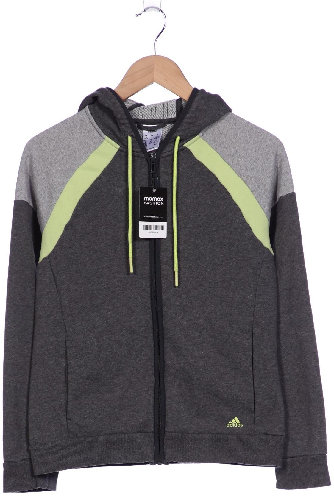 

adidas Damen Kapuzenpullover, grau, Gr. 38
