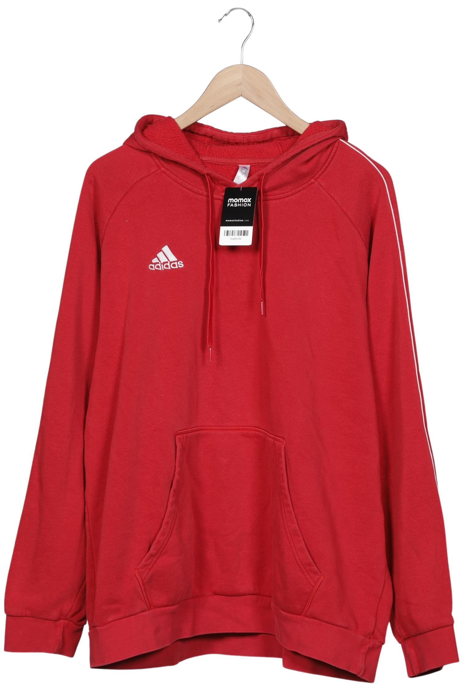 

adidas Damen Kapuzenpullover, rot, Gr. 46