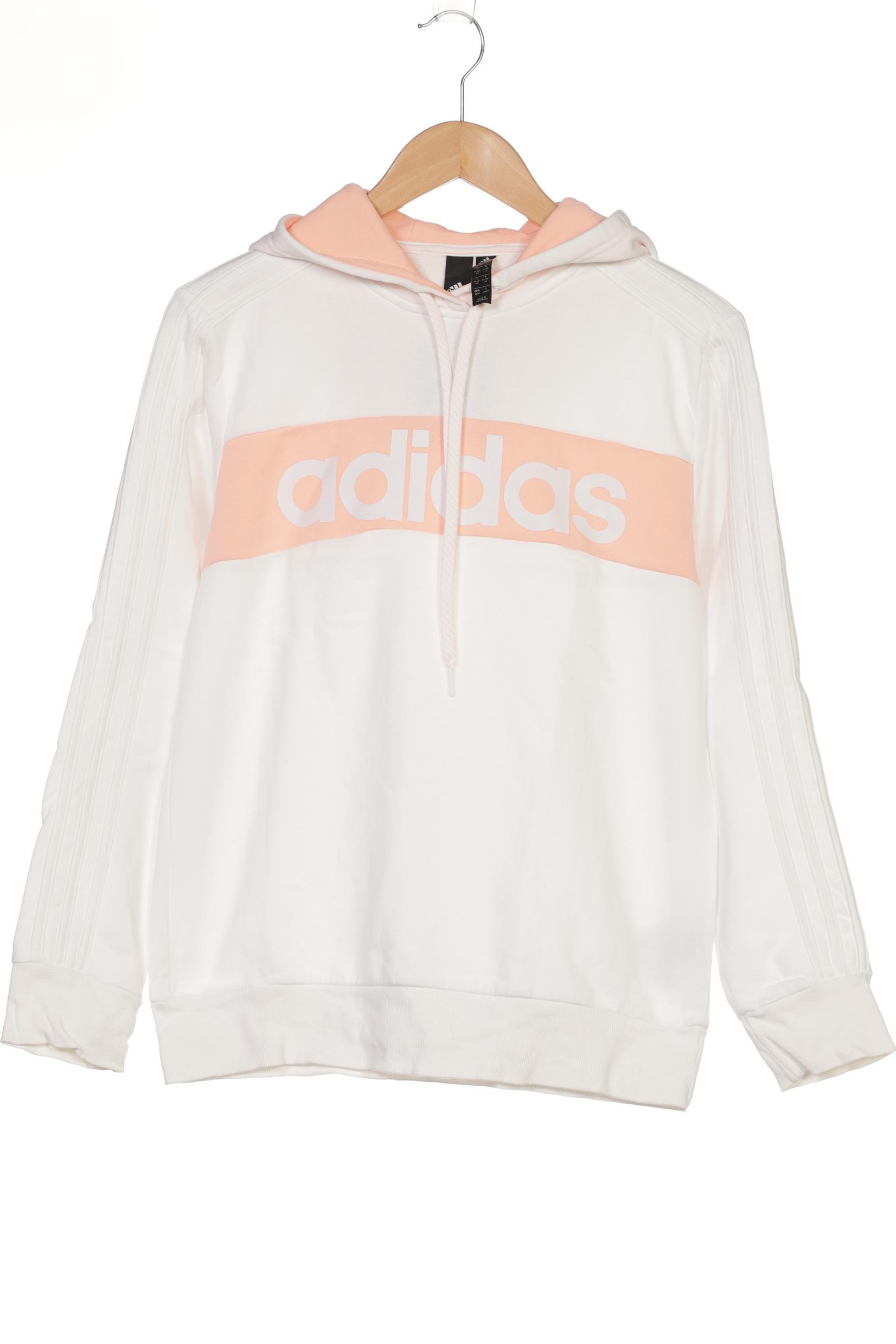 

adidas Damen Kapuzenpullover, weiß, Gr. 38
