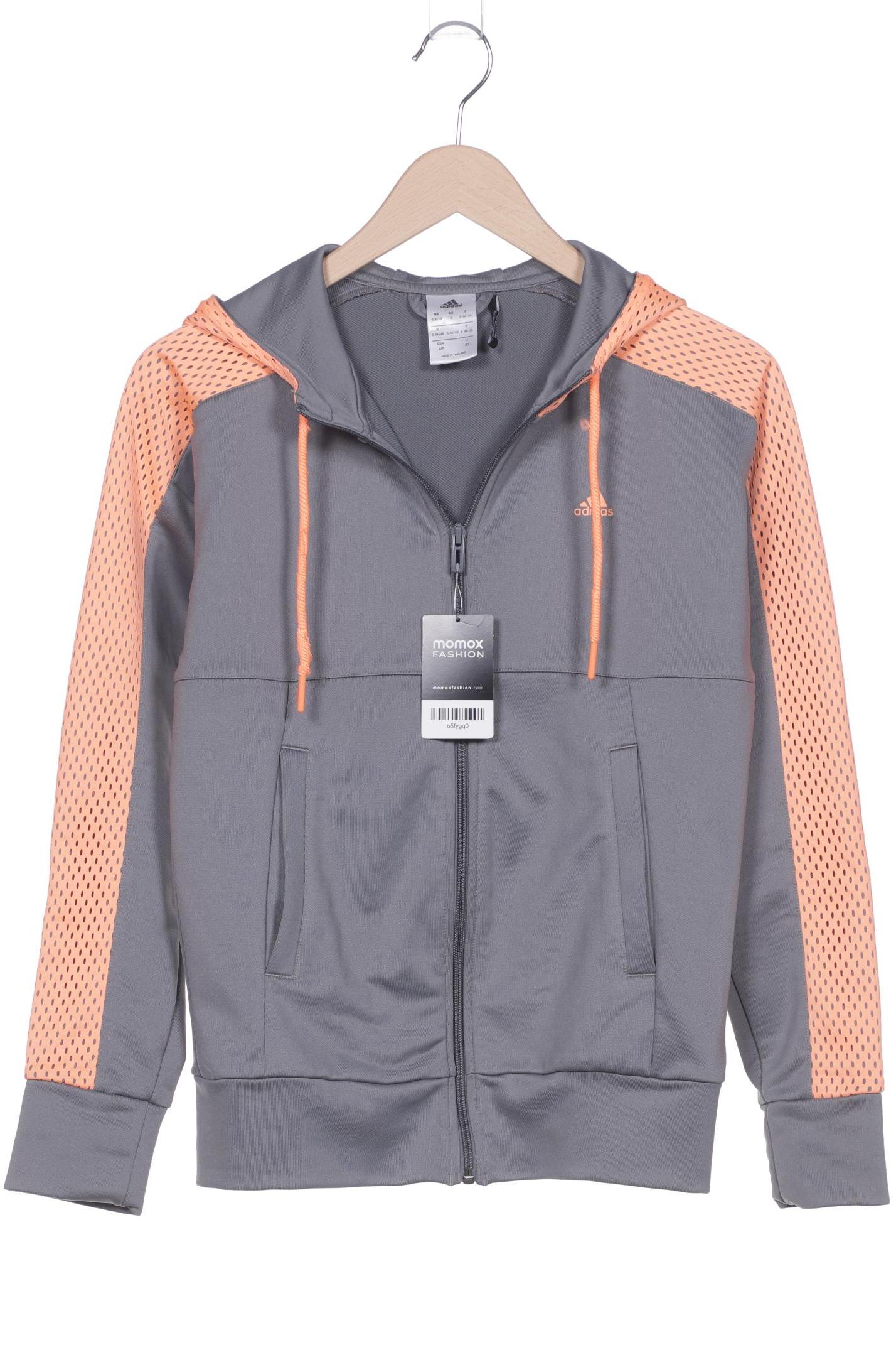 

adidas Damen Kapuzenpullover, grau, Gr. 36