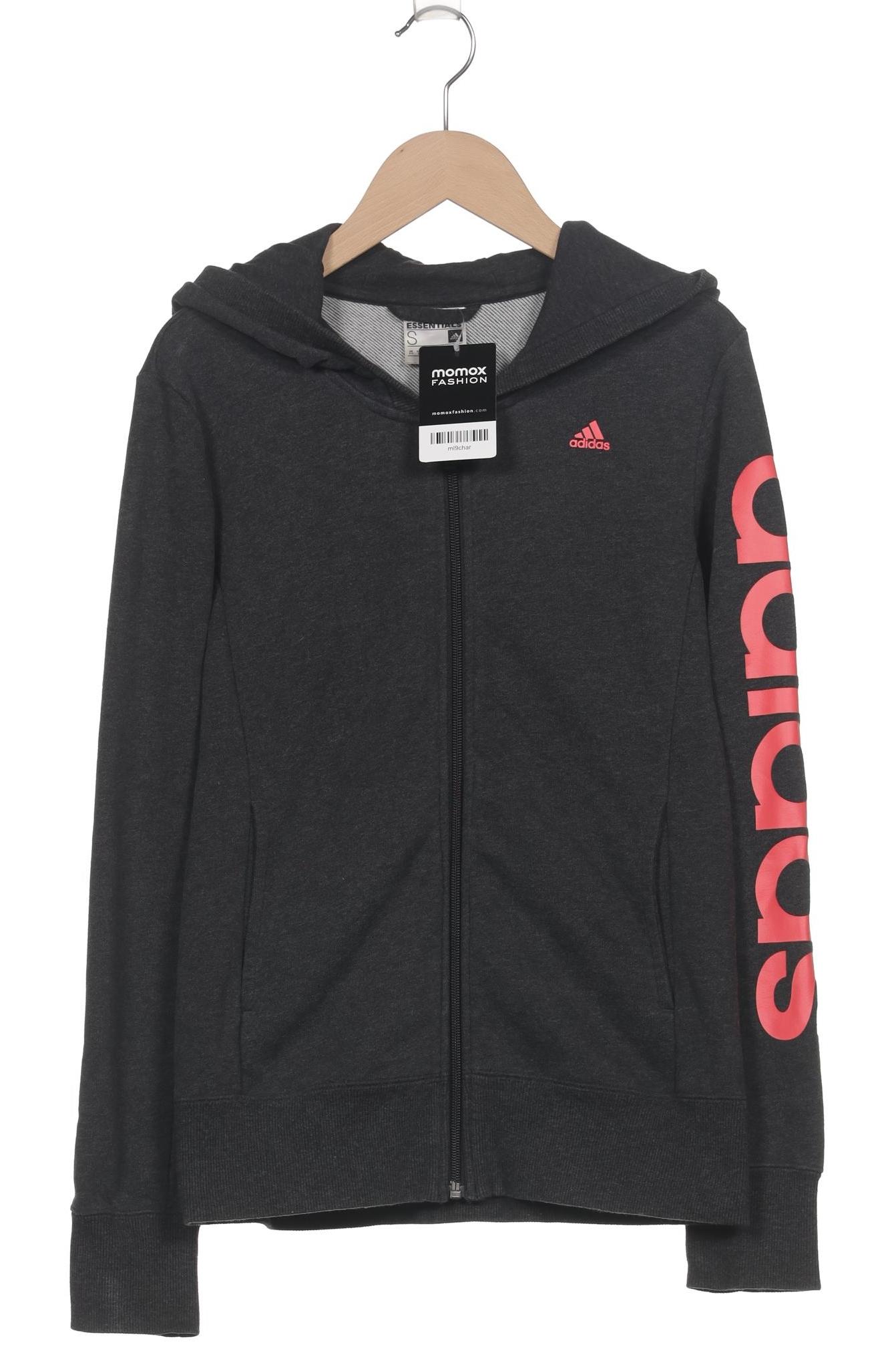 

adidas Damen Kapuzenpullover, grau, Gr. 36