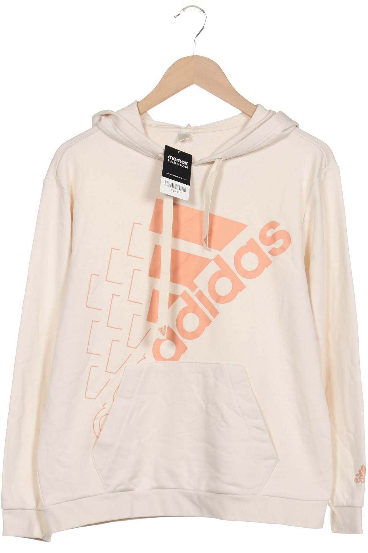 

adidas Damen Kapuzenpullover, cremeweiß, Gr. 42