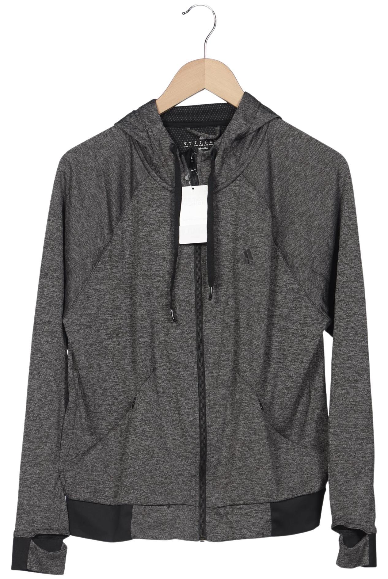 

adidas Damen Kapuzenpullover, grau, Gr. 38