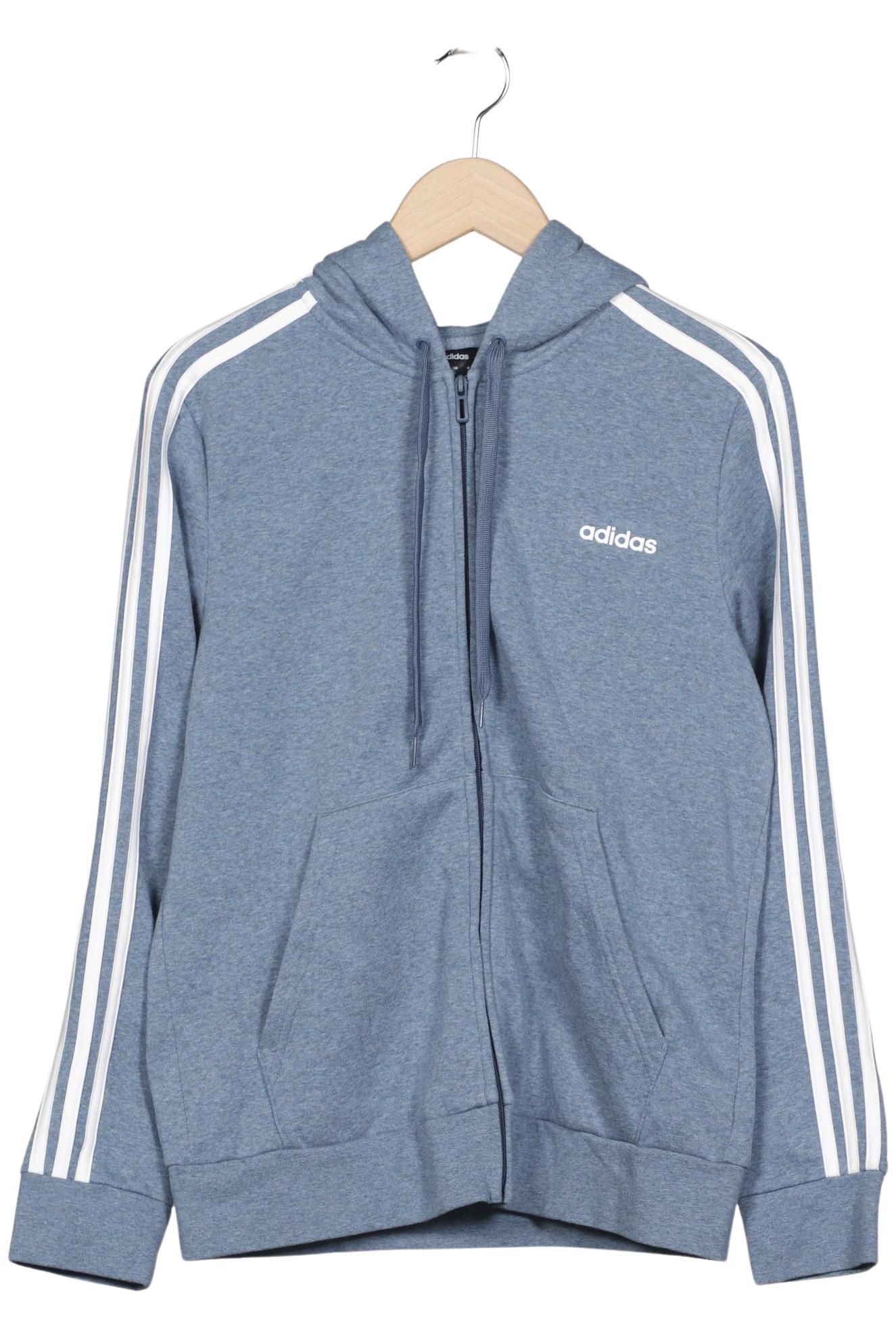 

adidas Damen Kapuzenpullover, hellblau, Gr. 42