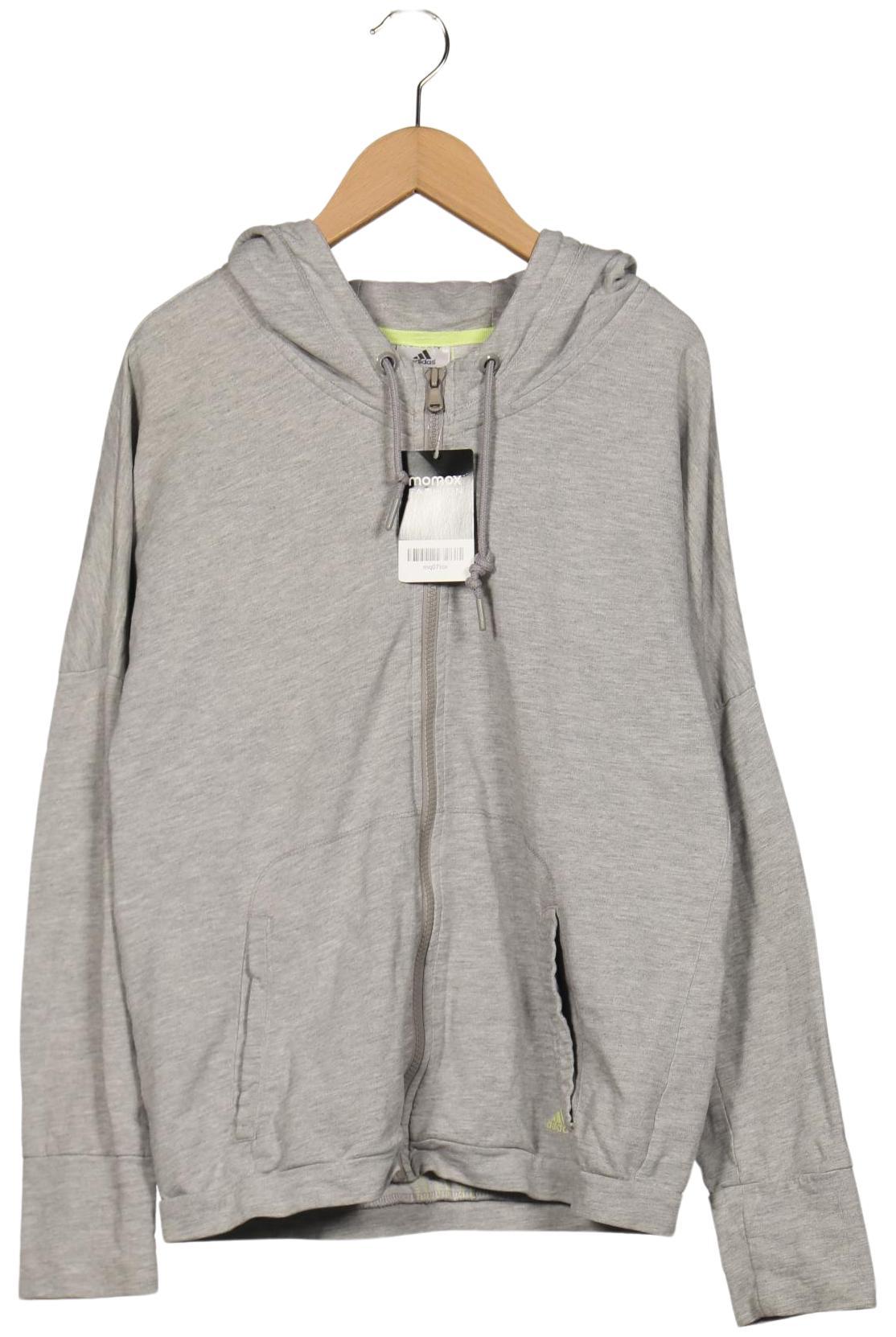 

adidas Damen Kapuzenpullover, grau, Gr. 38