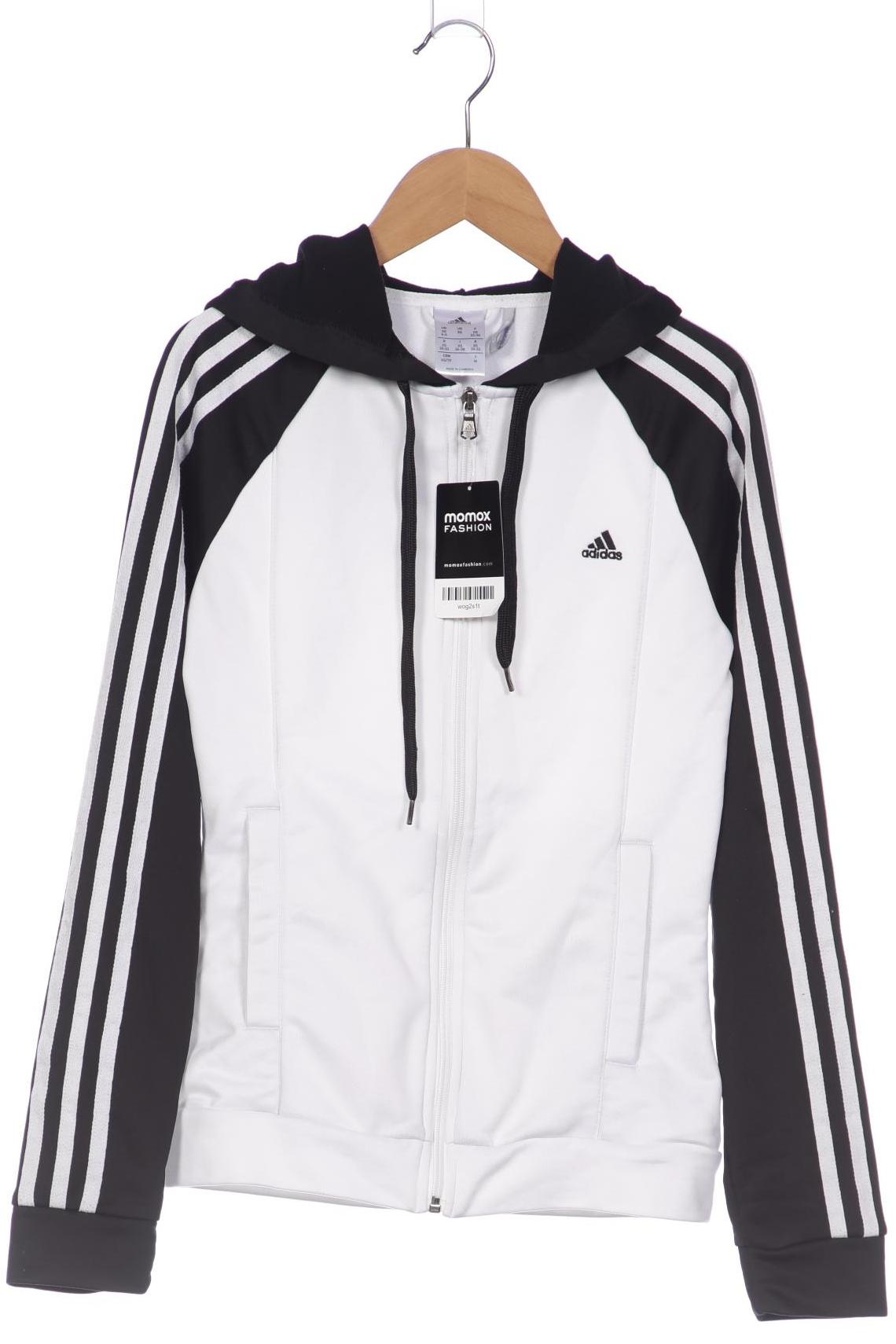 

adidas Damen Kapuzenpullover, weiß, Gr. 34