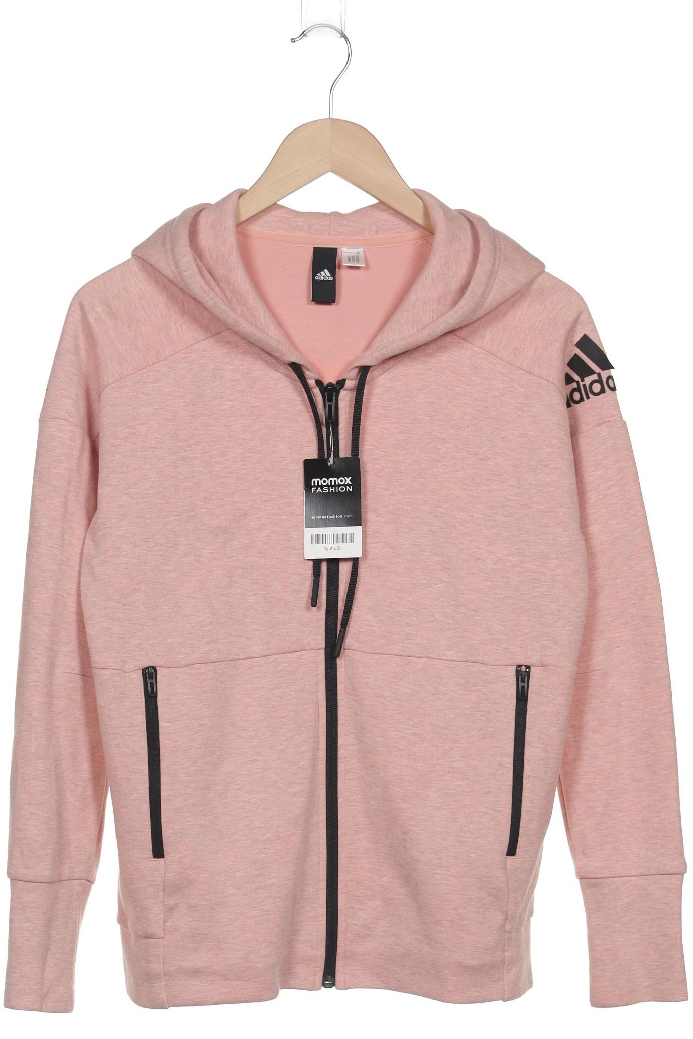 

adidas Damen Kapuzenpullover, orange, Gr. 38