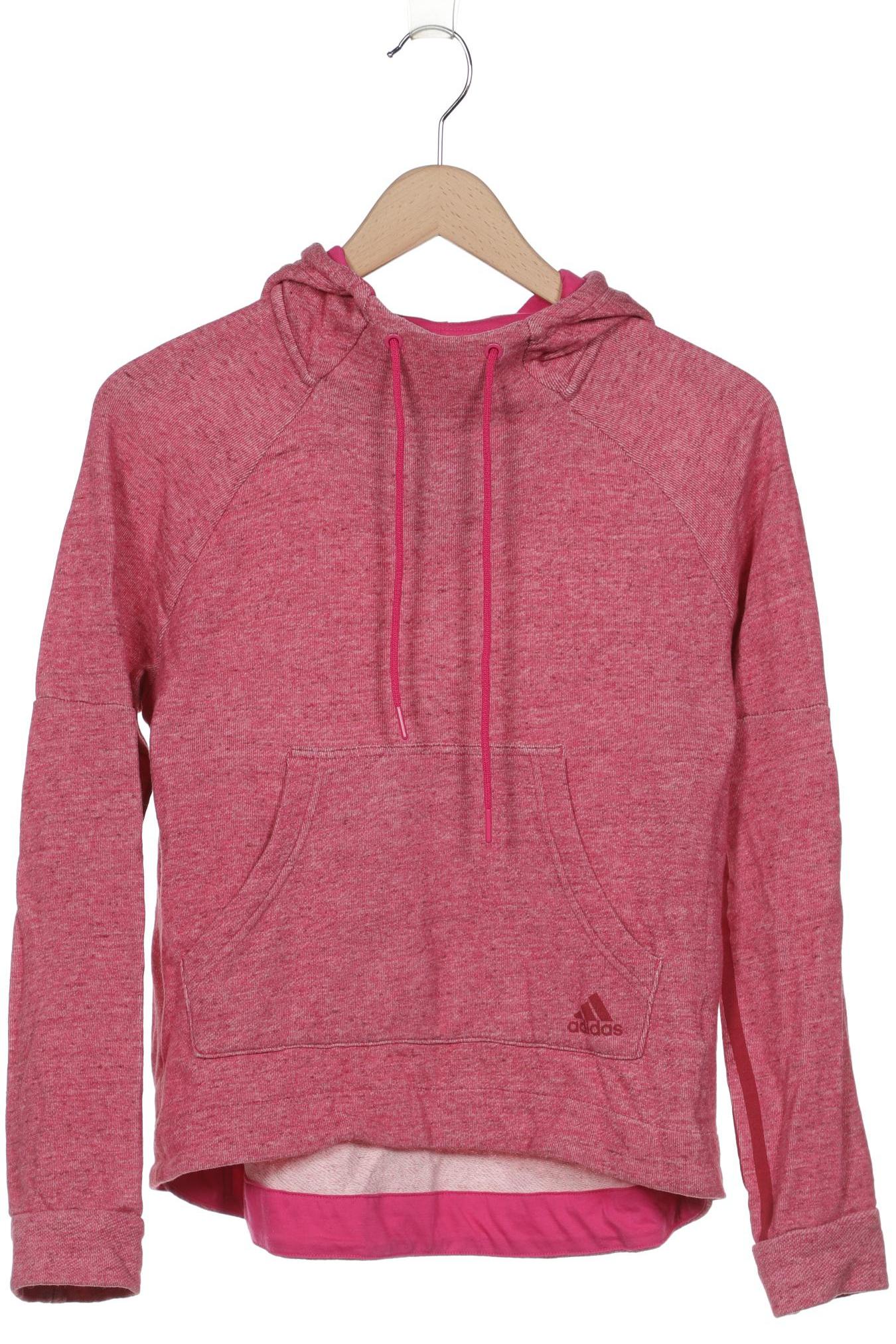 

adidas Damen Kapuzenpullover, pink, Gr. 42