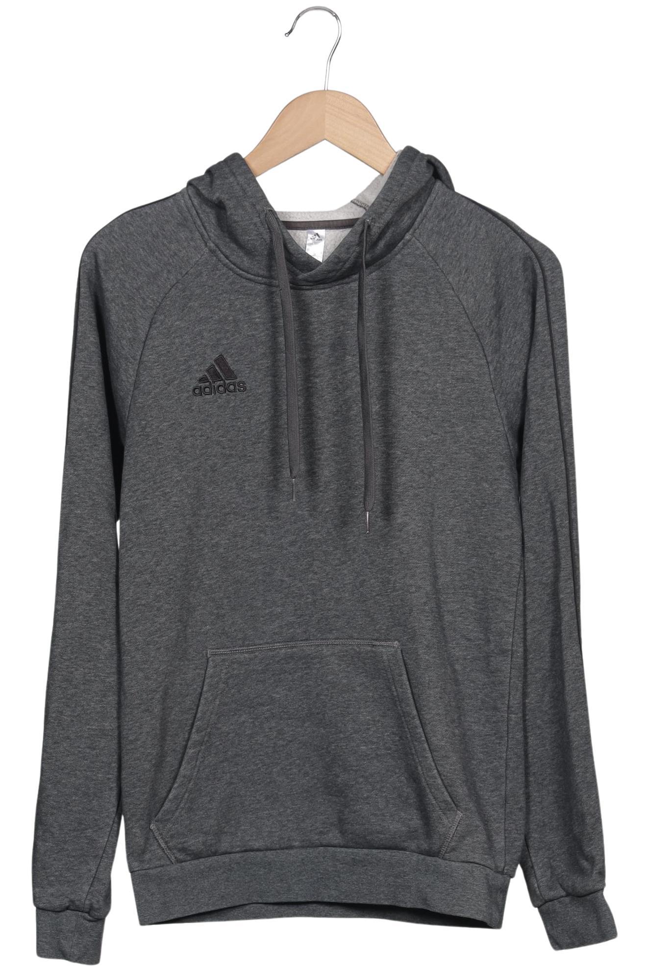 

adidas Damen Kapuzenpullover, grau, Gr. 34