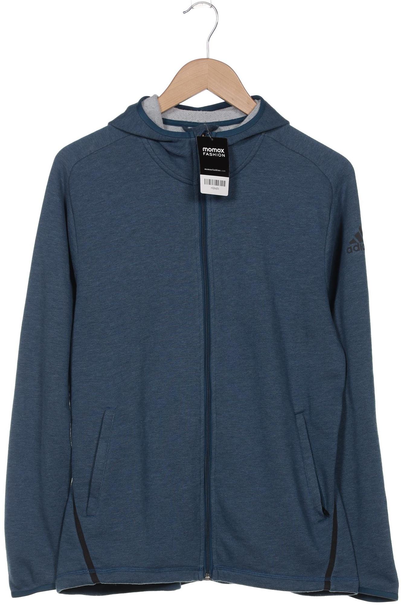

adidas Damen Kapuzenpullover, blau, Gr. 38