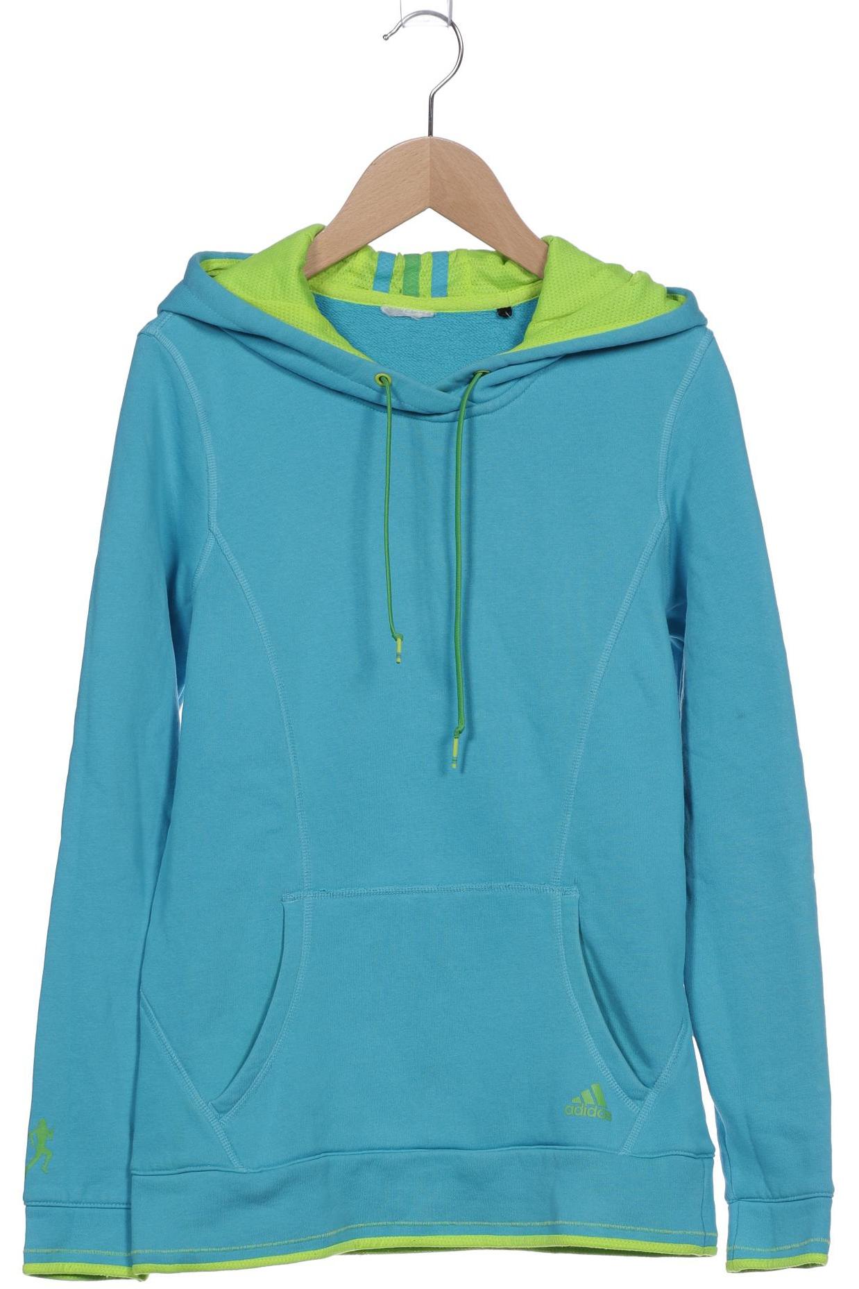 

adidas Damen Kapuzenpullover, blau, Gr. 36